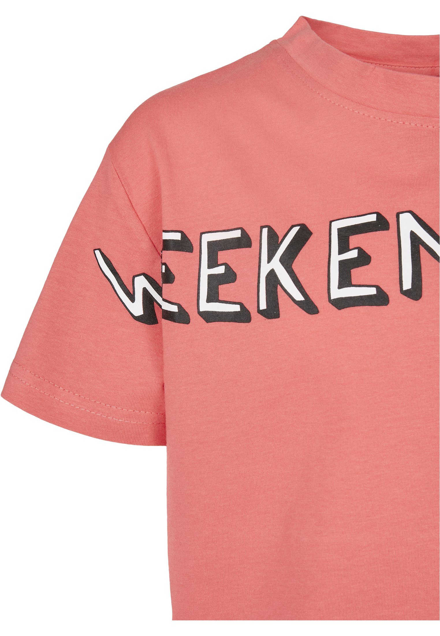 Mood (1-tlg) Kids Kurzarmshirt Tee MisterTee Weekend Kinder