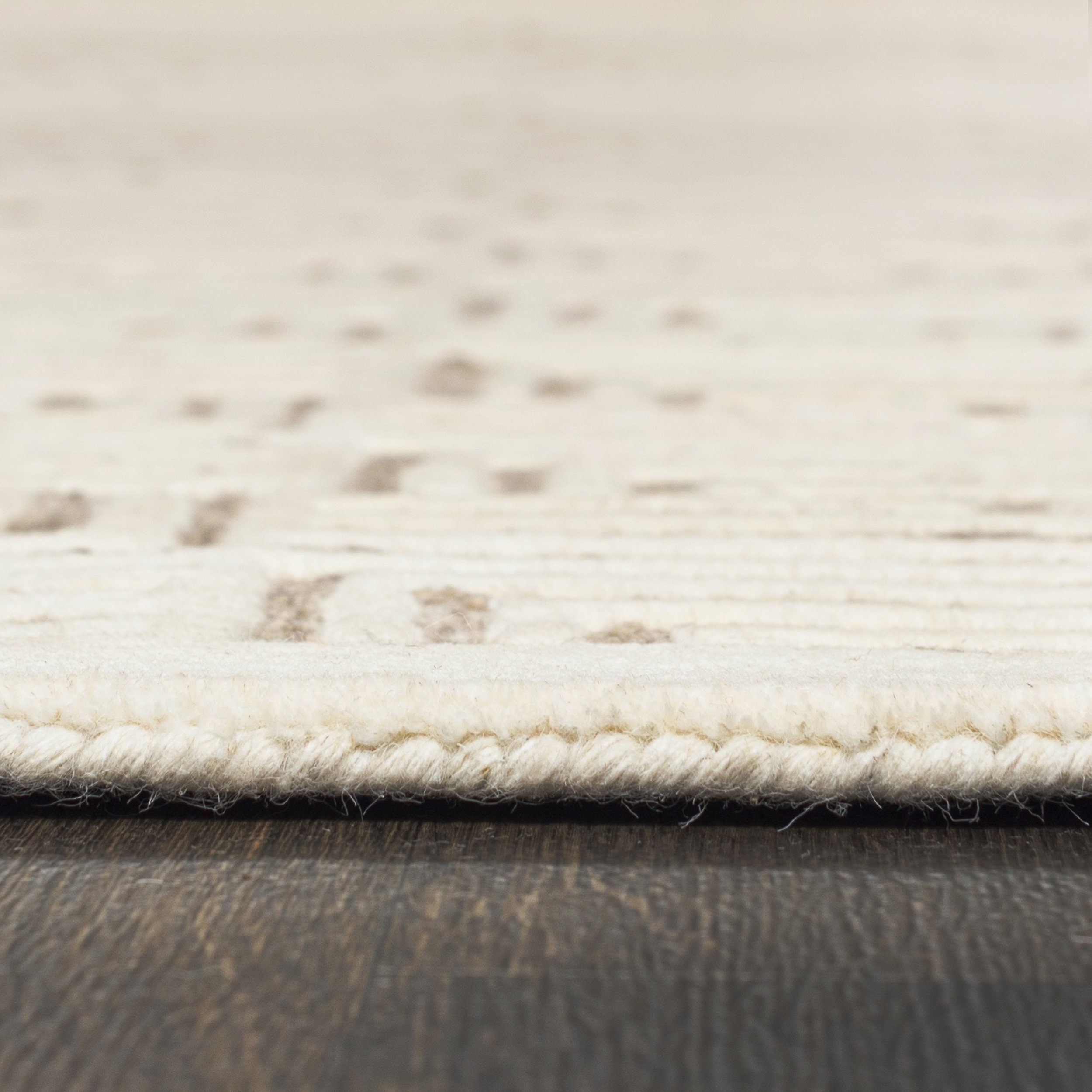Naturprodukt Wolle, 150 Wollteppich x Handwebteppich Designteppich Mazovia, cm Japandi, 80