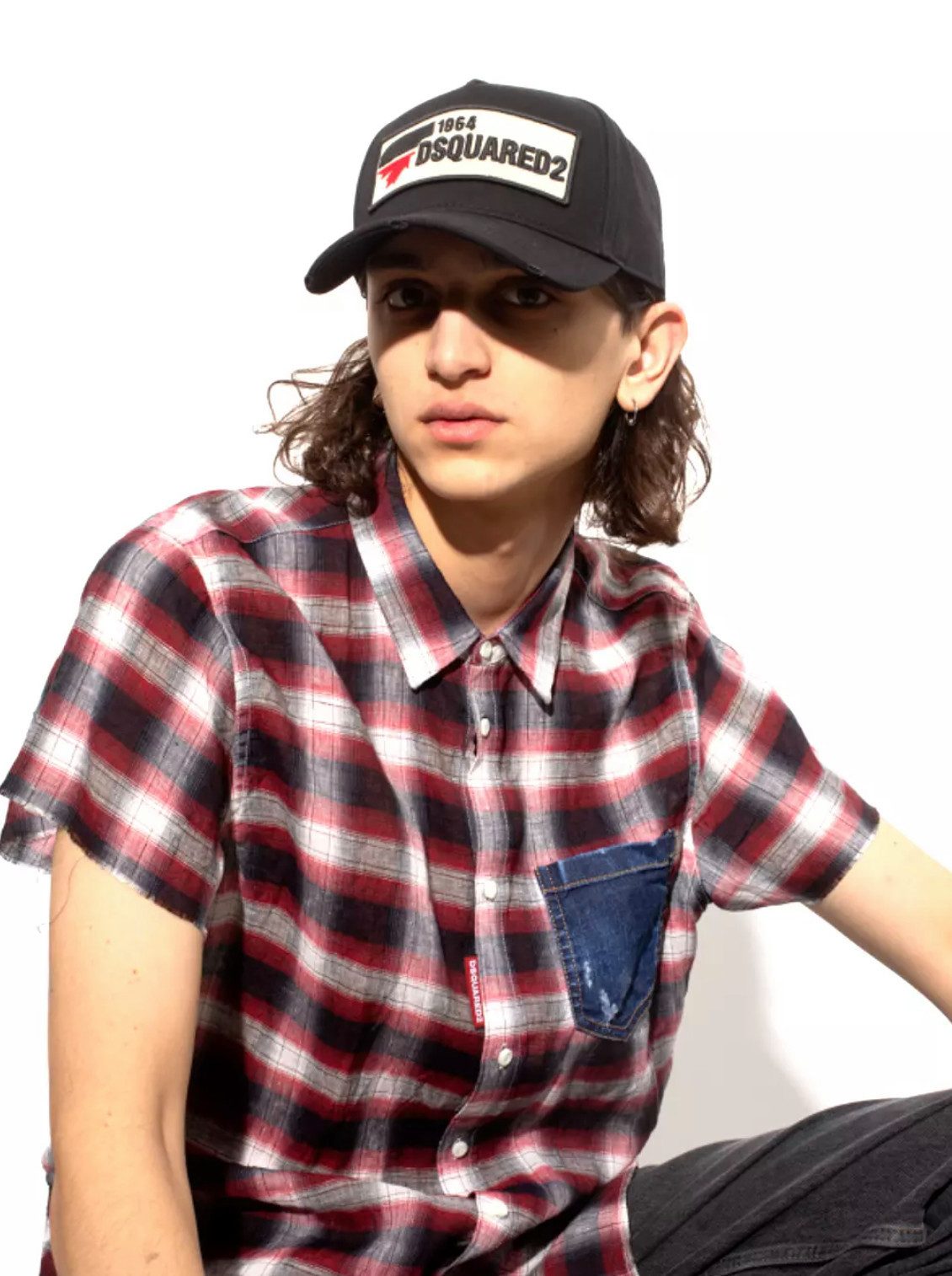 Dsquared2 Baseball Cap Icon 1964 Kappe Mütze Cap Basebalkappe Individuelle Anpassung durch den verstellbaren Riemen hinten