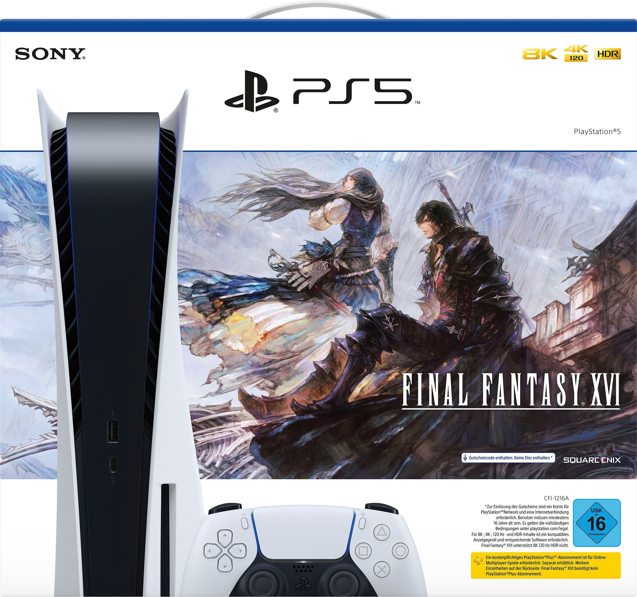 Fantasy XVI Final PlayStation 5 Sony Bundle