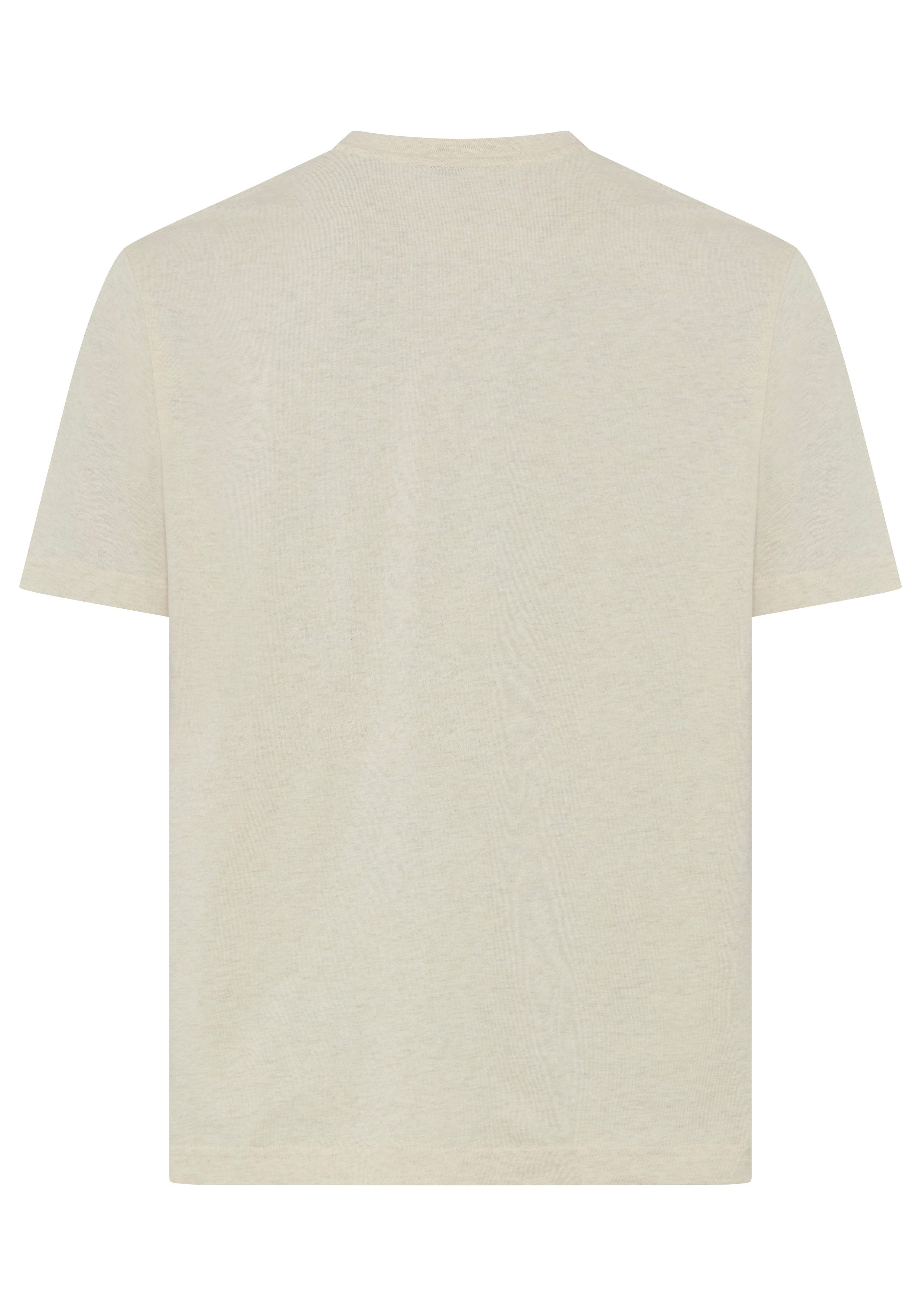 BOSS GREEN T-Shirt TS Structure 100% Cotton, Regular Fit, Rundhalsausschnitt
