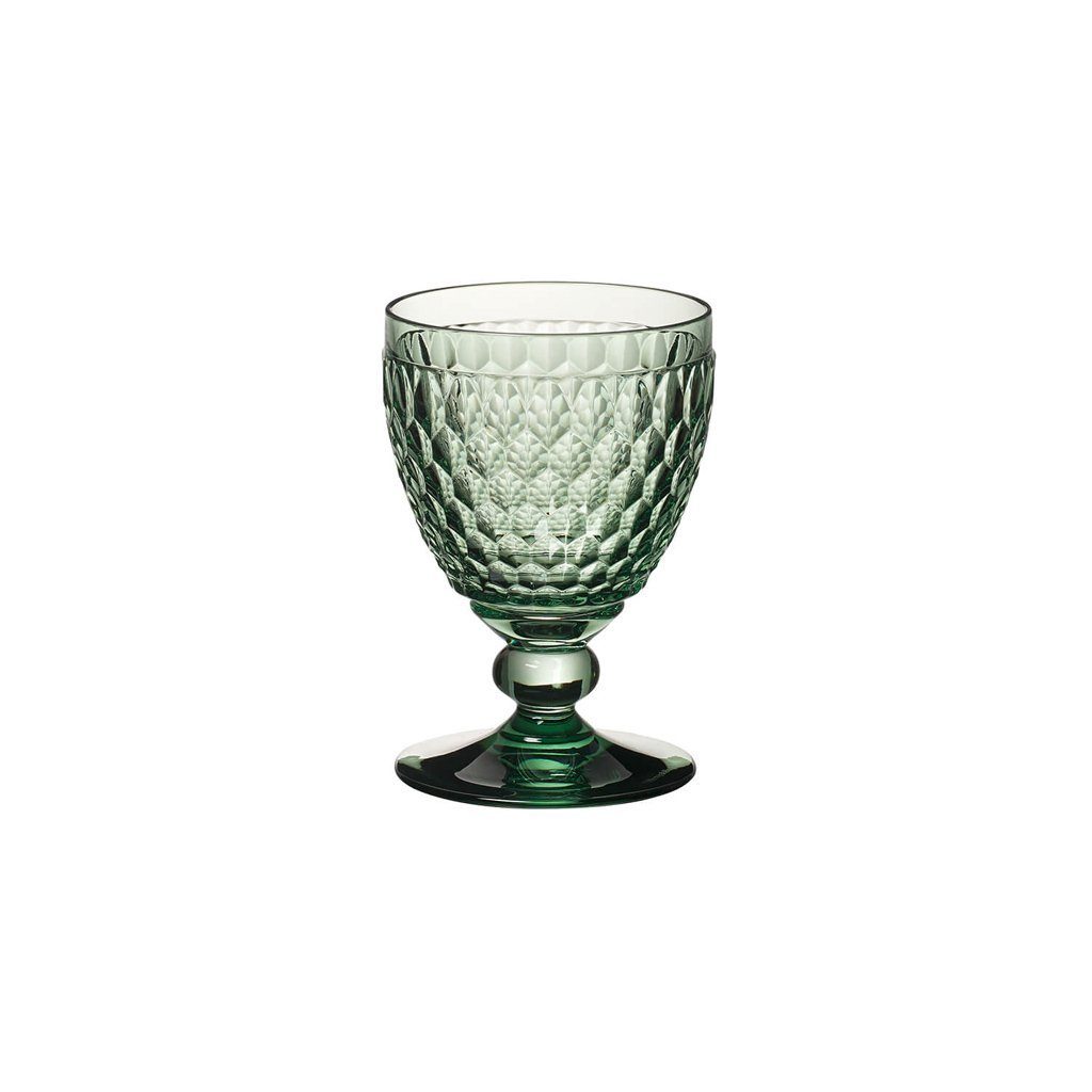 Rotweinglas Boston Rotweinglas Grün, Glas Coloured & Villeroy Boch