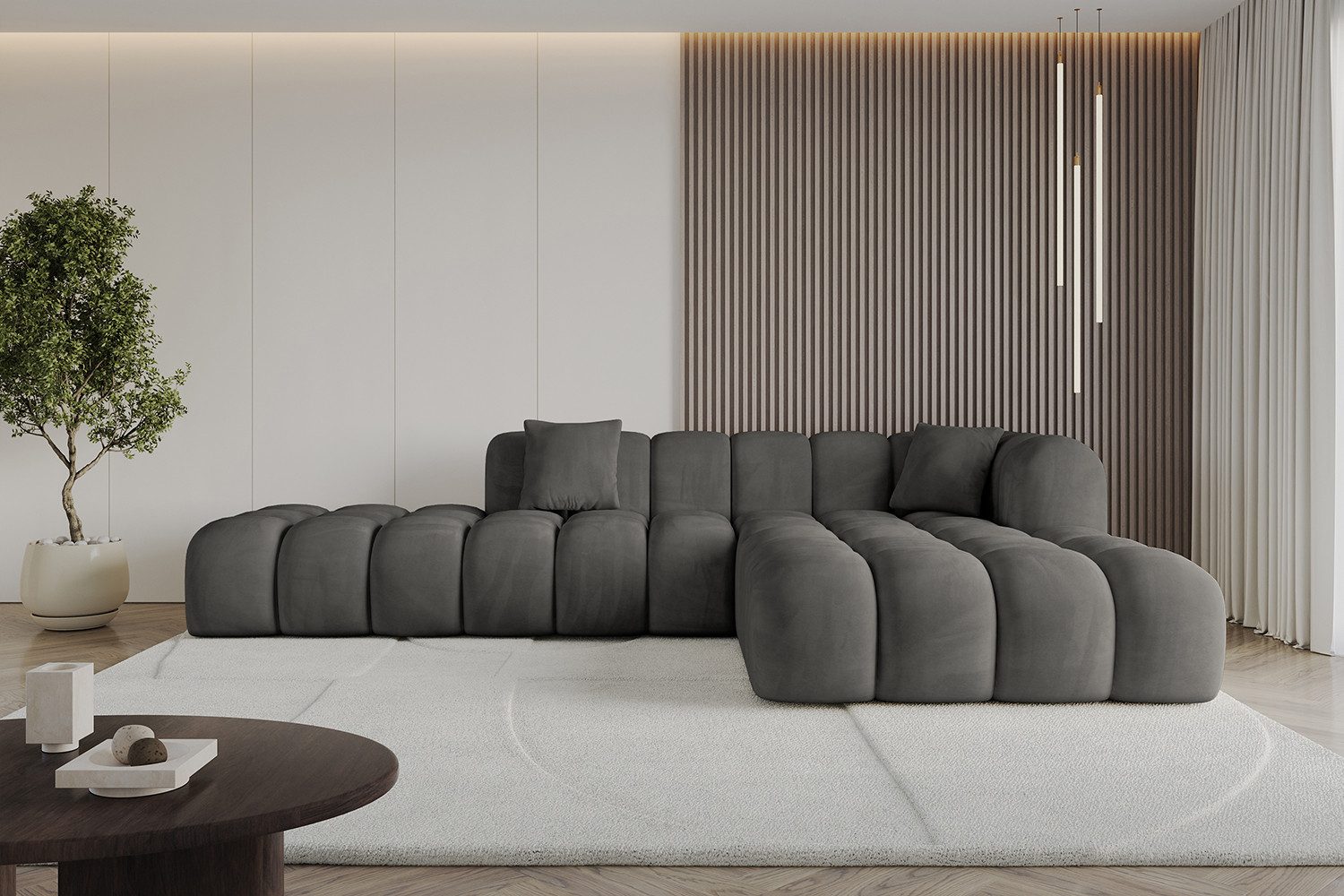 ALTDECOR Ecksofa OLEA-L2, Sofa Praktische Bequeme Funktionsecke Couch L-For günstig online kaufen