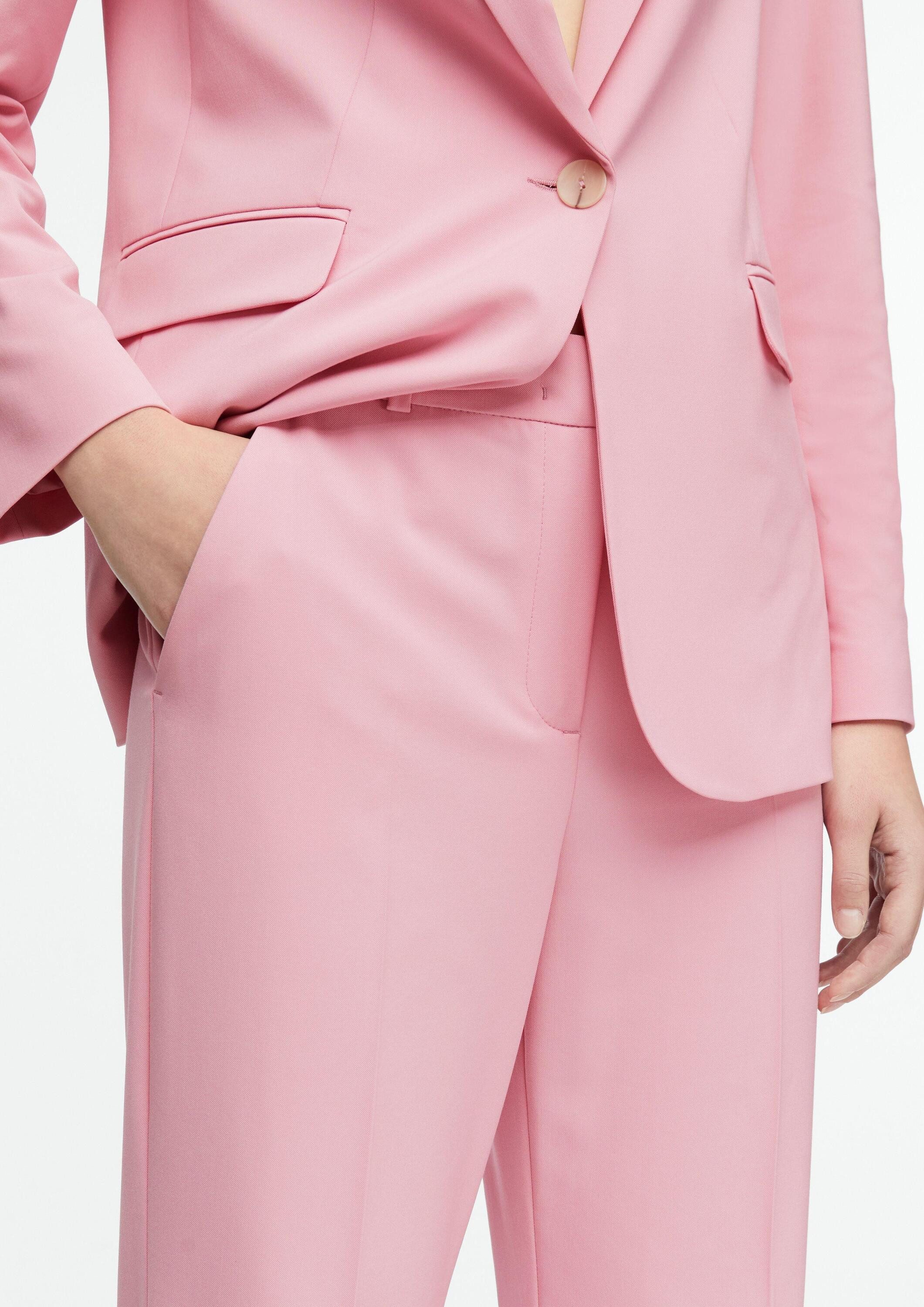 comma 7/8-Hose Hose Tailored Pants aus Viskosemix