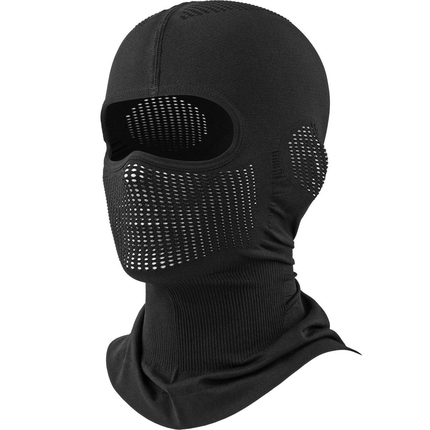 Sturmhaube Sturmhaube Balaclava Motorrad Herren Einheitsgröße Schwarz