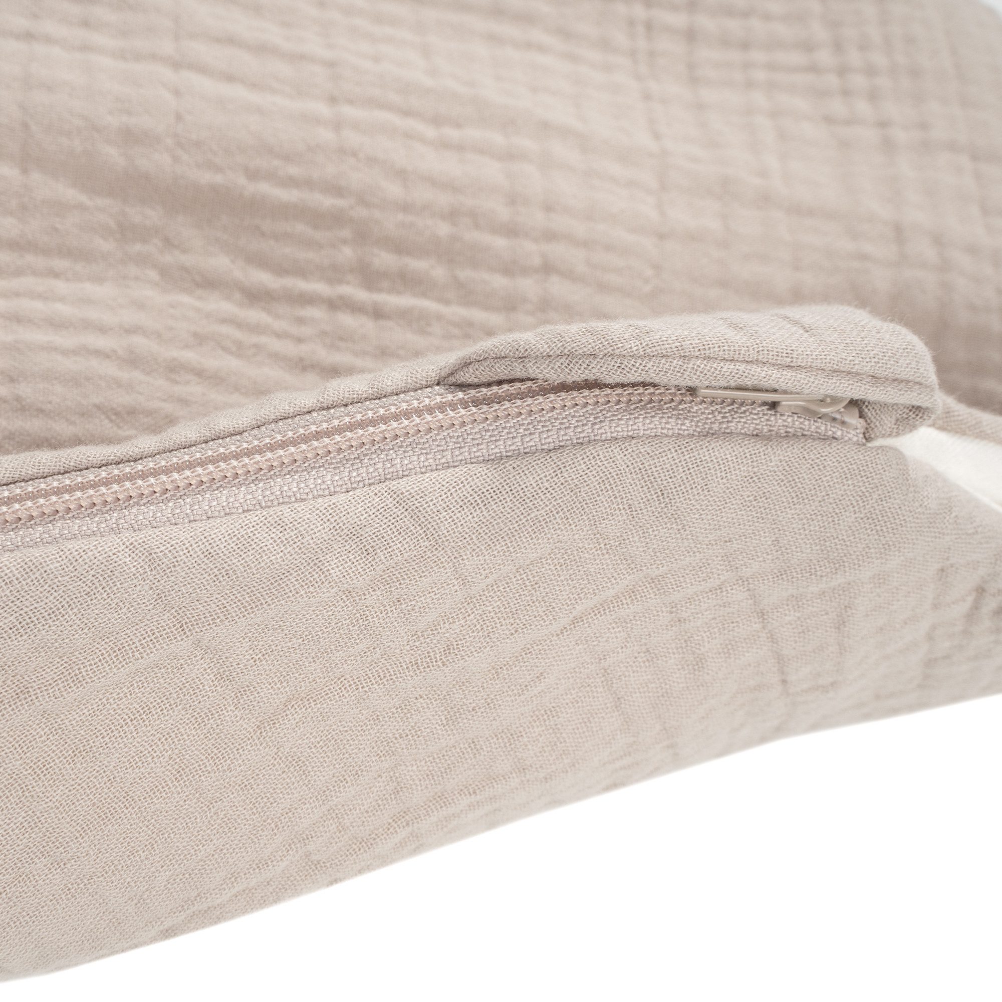 Julius Zöllner Babyschlafsack Musselin, umlaufender seitlicher Reißverschluss