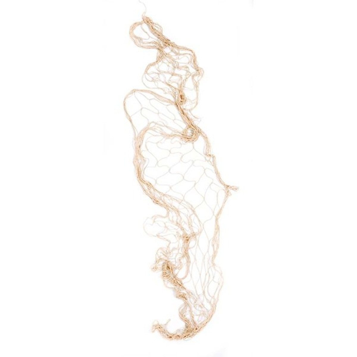 Bastelnaturmaterial GLOREX Fischernetz naturfarbig 100x200cm