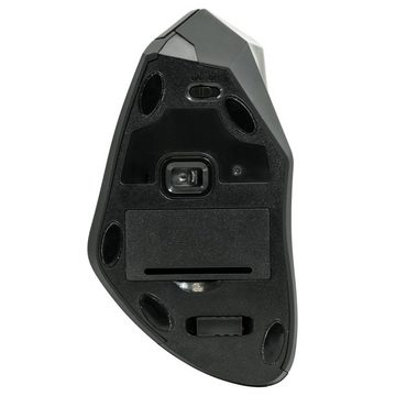 CSL ergonomische Maus (Funk, ergonomische Vertikal Maus (2,4 GHz) Vorbeugung gegen Maus-/Tennisarm (RSI Syndrom)