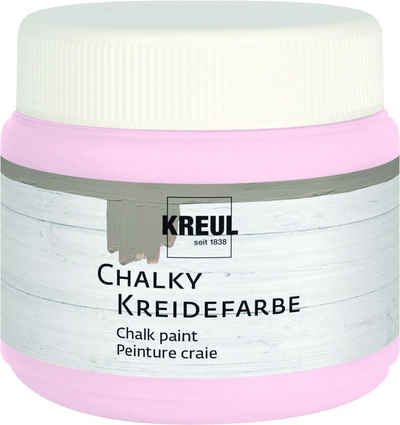 Kreul Bastelfarbe Kreul Chalky Kreidefarbe Mademoiselle Rosé 150 ml