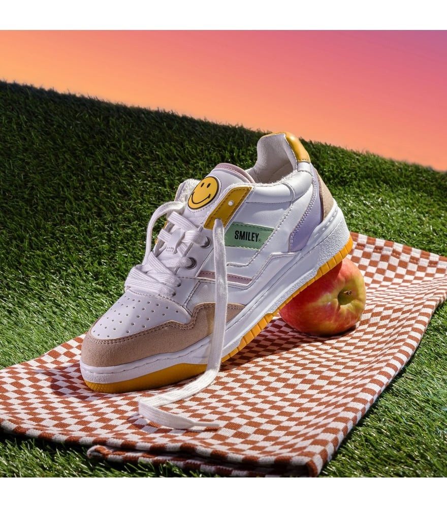 Moea Gen2 Smiley Pastel - weiss/gelb Sneaker günstig online kaufen