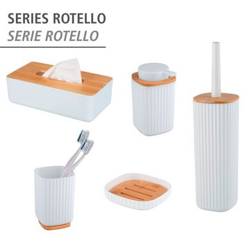 WENKO WC-Garnitur Rotello, weiß, mit geschlosssener Form