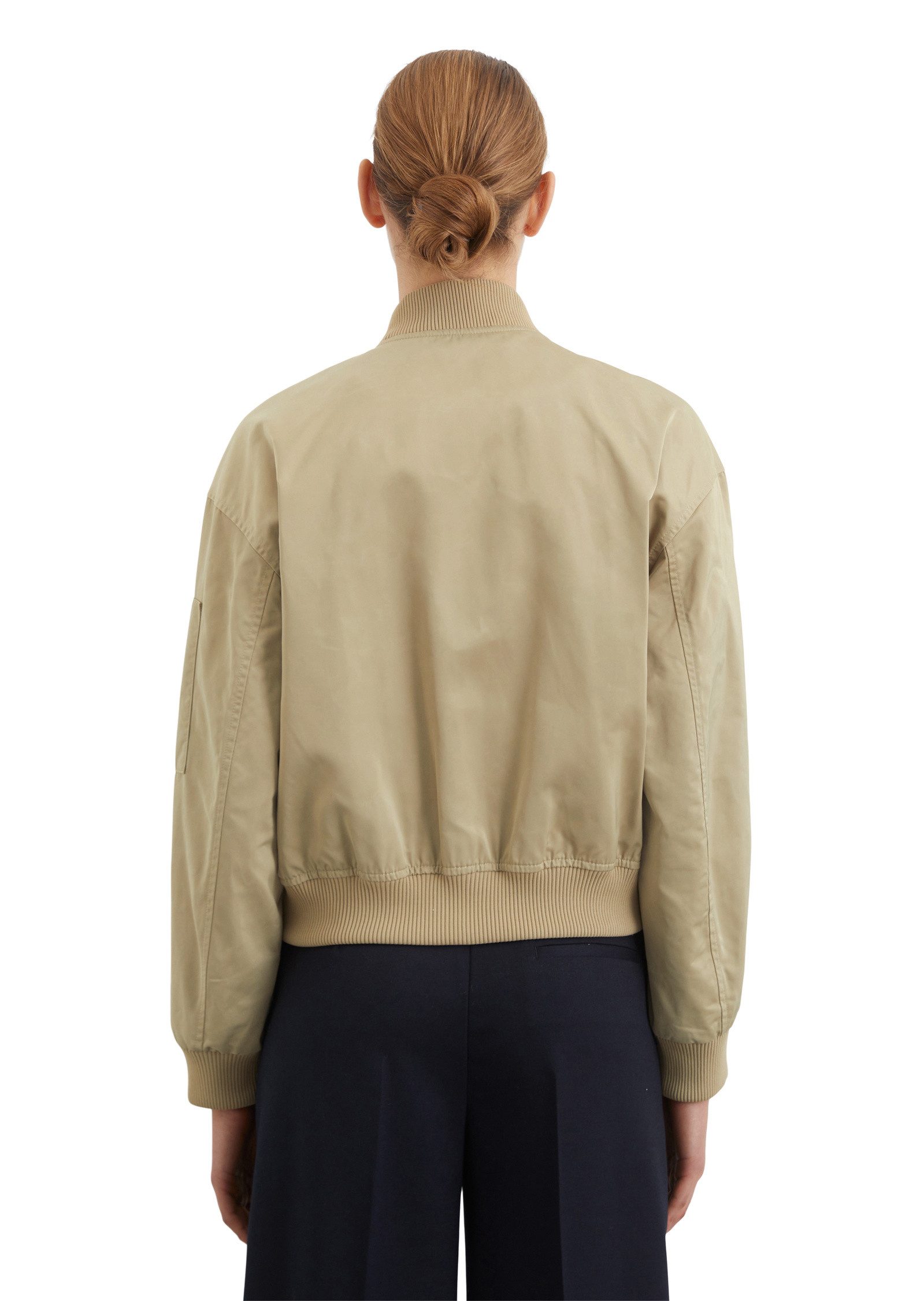 Marc O'Polo Outdoorjacke aus recyceltem Polyester-Twill