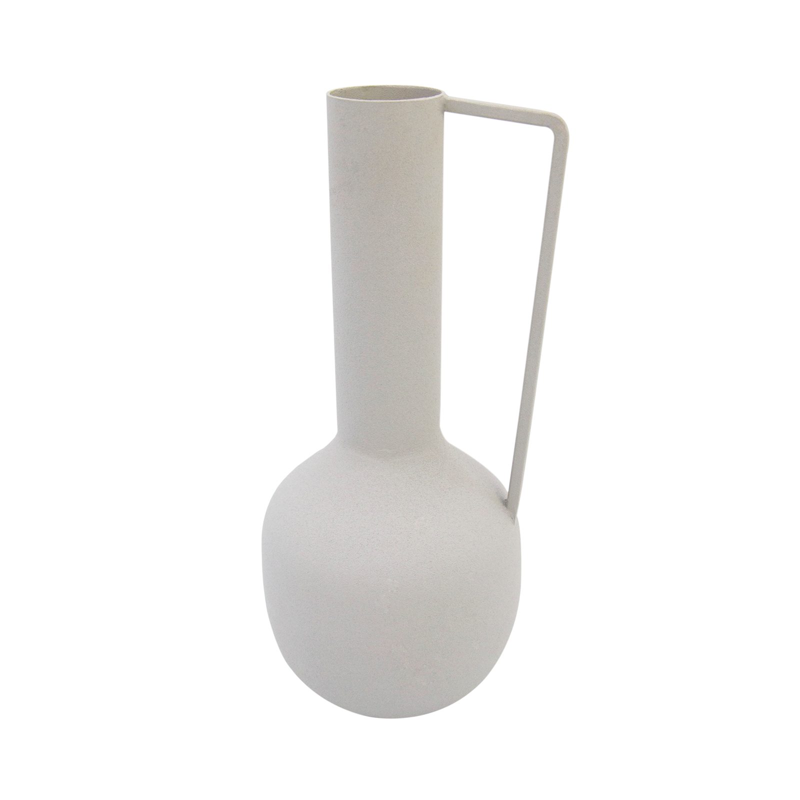 Dekovase Krugvase Sila in Grau, H: 25cm