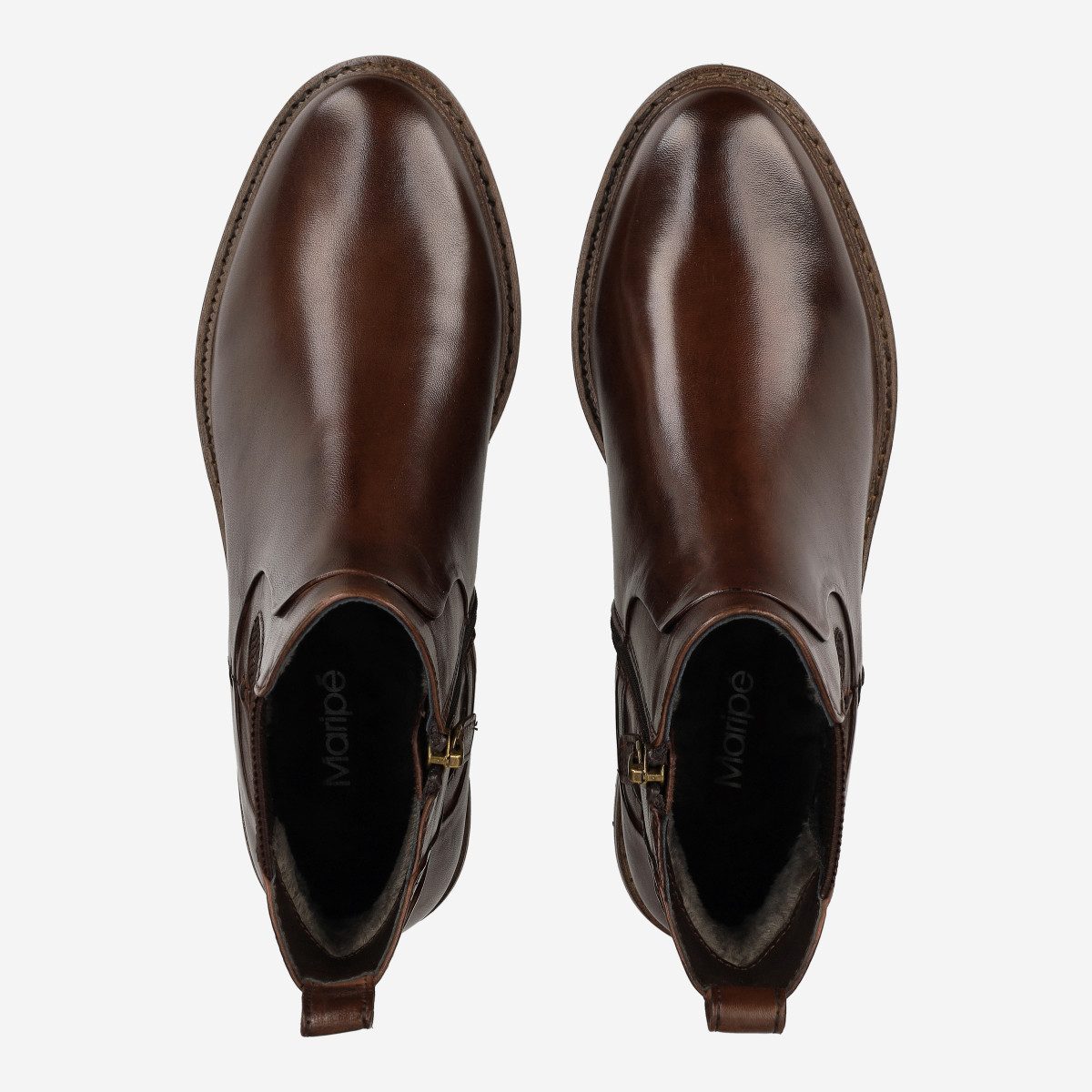 Maripé Maripé GG135 V.1, Warmfutter, Stiefeletten, Braun, Damen Winterstiefel