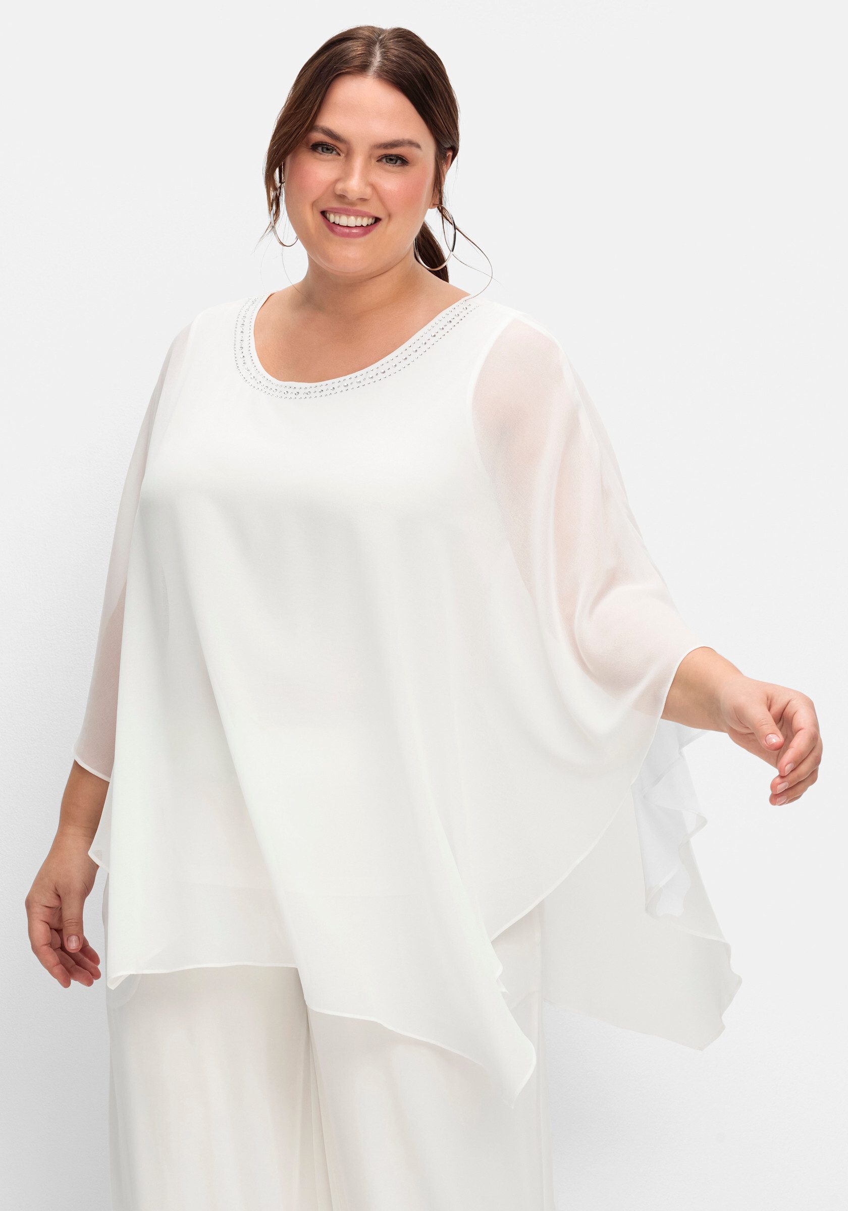 Sheego Klassische Bluse Tunika günstig online kaufen