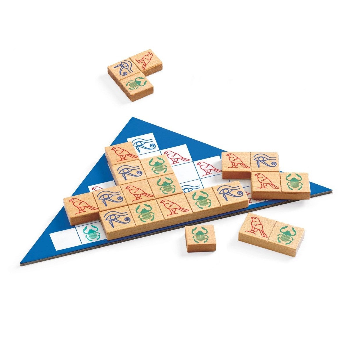 DJECO Lernspielzeug SOLOGIC: Pyramid Logic Logikspiel für Kinder mit Lernwert und Fantasie, Logikspiel