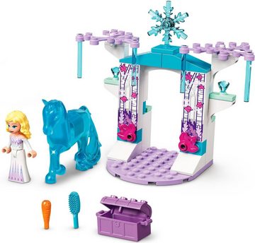 LEGO® Konstruktionsspielsteine Elsa und Nokks Eisstall (43209), LEGO® Disney Princess, (53 St), Made in Europe