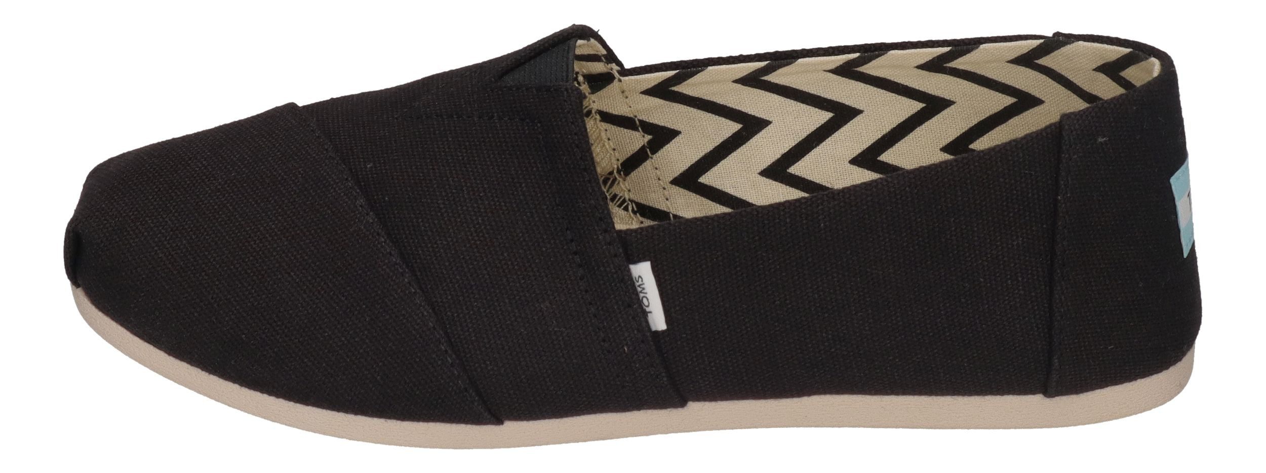 TOMS ALPARGATA Espadrille Black White günstig online kaufen