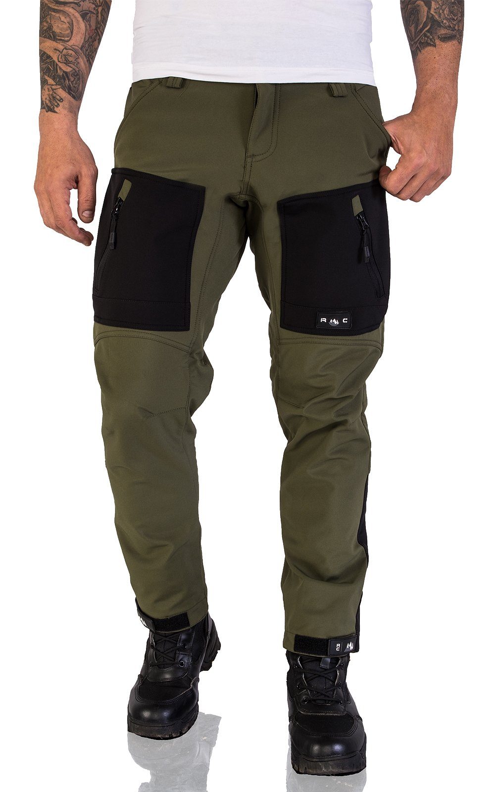 Rock Creek Softshellhose Herren Softshellhose Wanderhose H-196