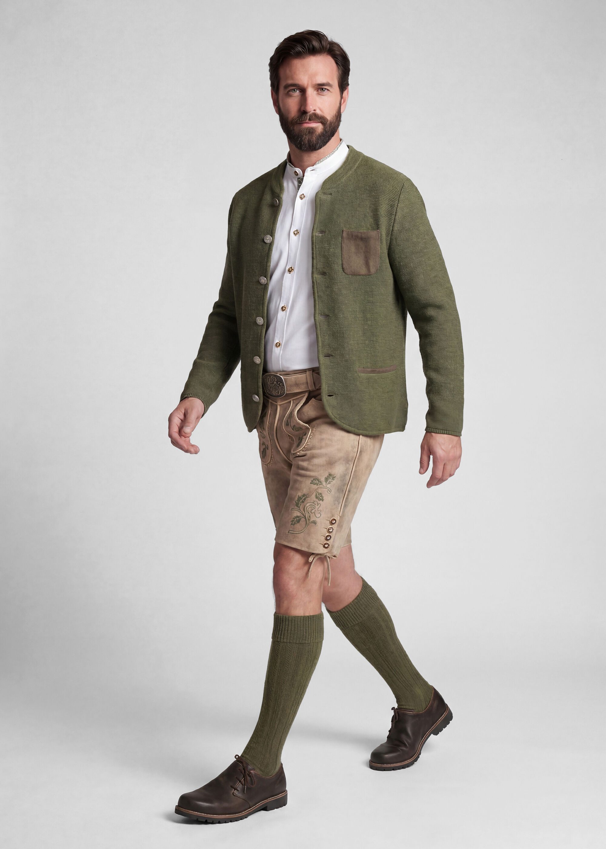 Spieth & Wensky Trachtenstrickjacke Kolja (1-tlg) mit bequemer Passform