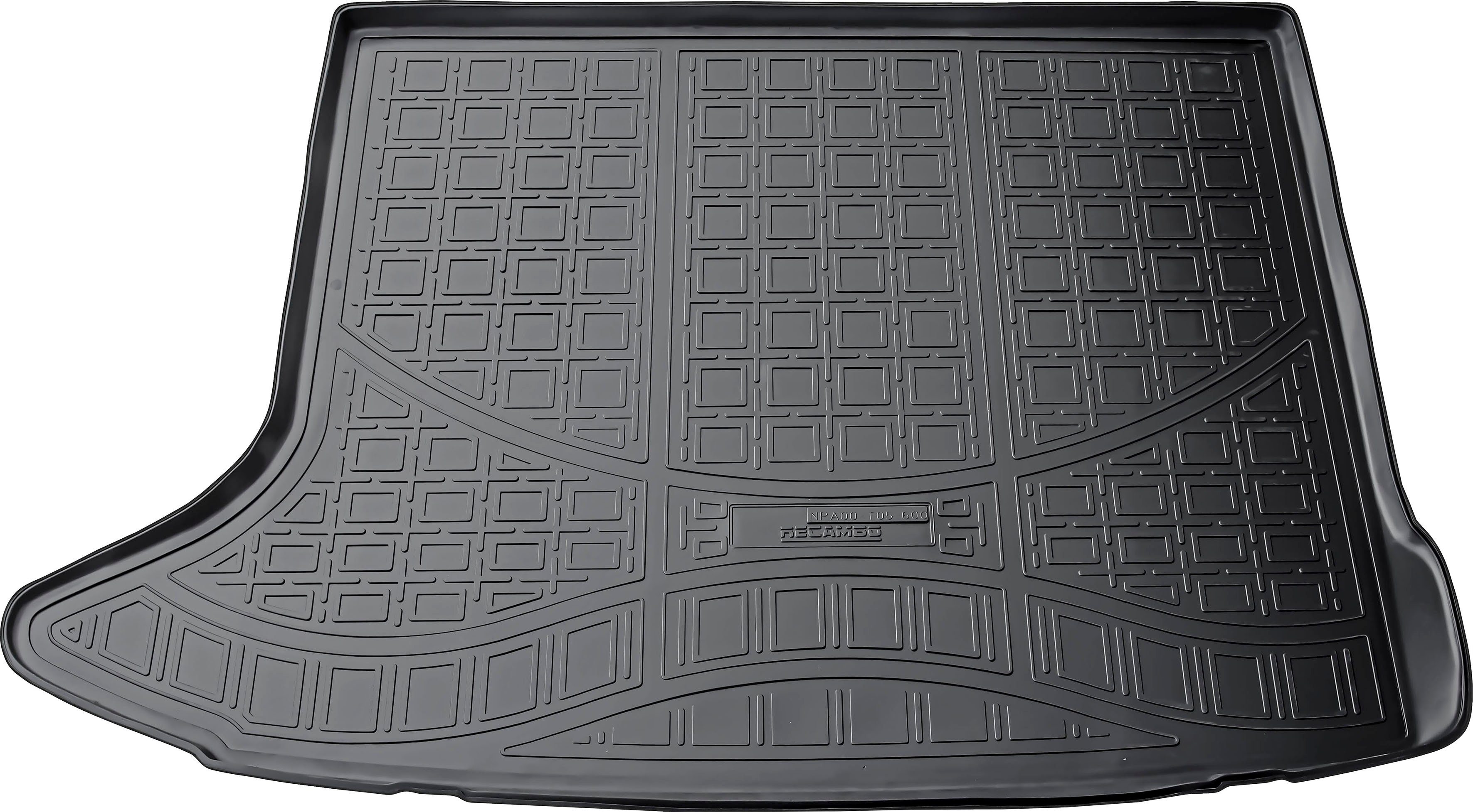 RECAMBO Kofferraumwanne CustomComforts (1 St), für Audi Q3, 8U SUV 2011 -  2018, perfekte Passform, Hohe Gummiqualität (TPE Material) – längere  Lebensdauer der Automatten | Automatten