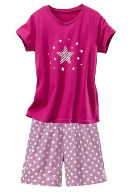 petite fleur Shorty (Set, 4 tlg., 2 Stück) modischer Sternendruck auf den Shirts und Hosen