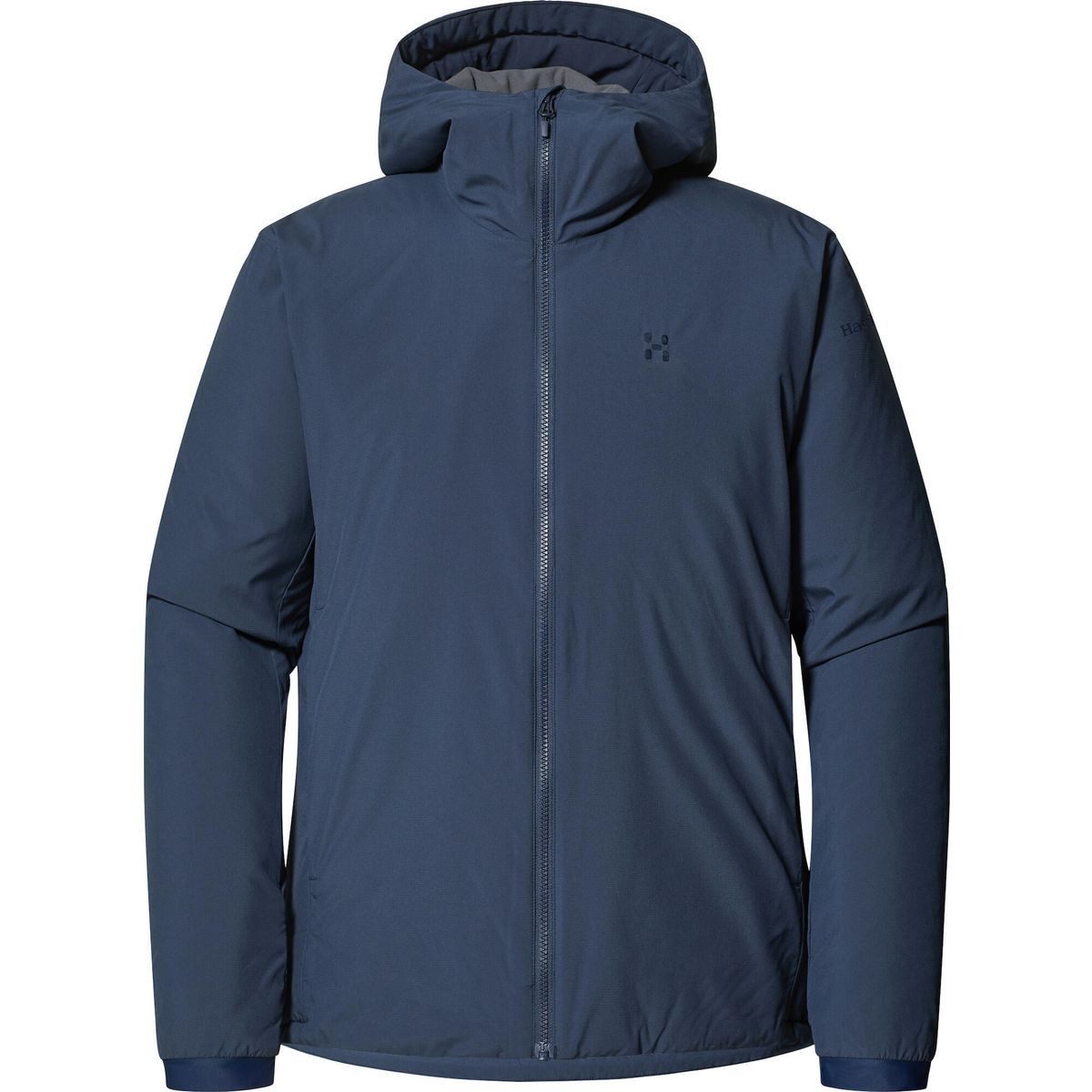 Haglöfs Sweatshirt Mimic Alert Hood Men Vielseitige Herrenjacke mit isolierender Füllung, ideal für