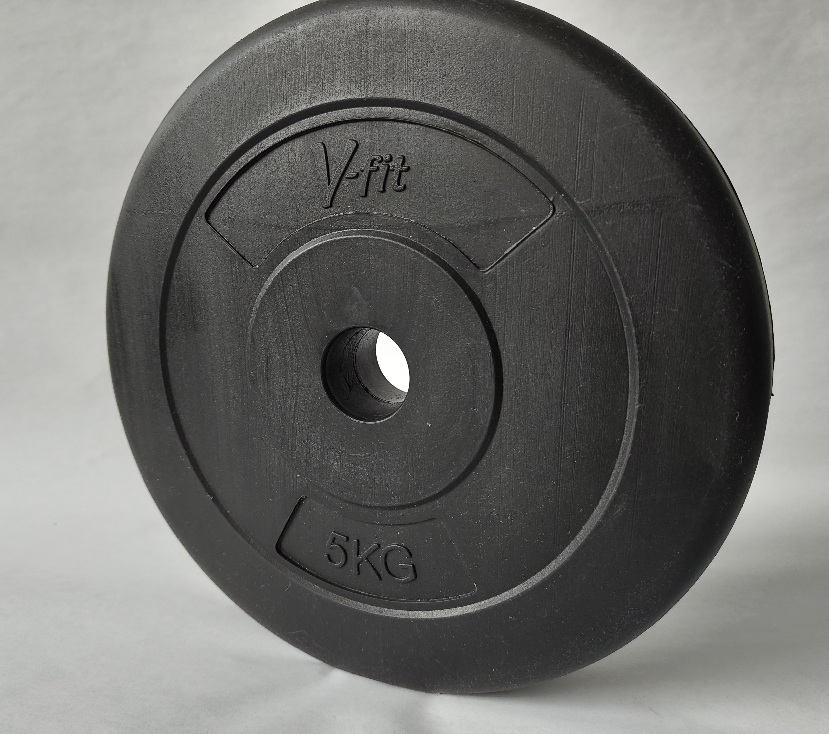 V-Fit Hantelscheiben Hantelscheibe 5 kg, 10 kg, (Set, 2-tlg., 2 Scheiben je Set)