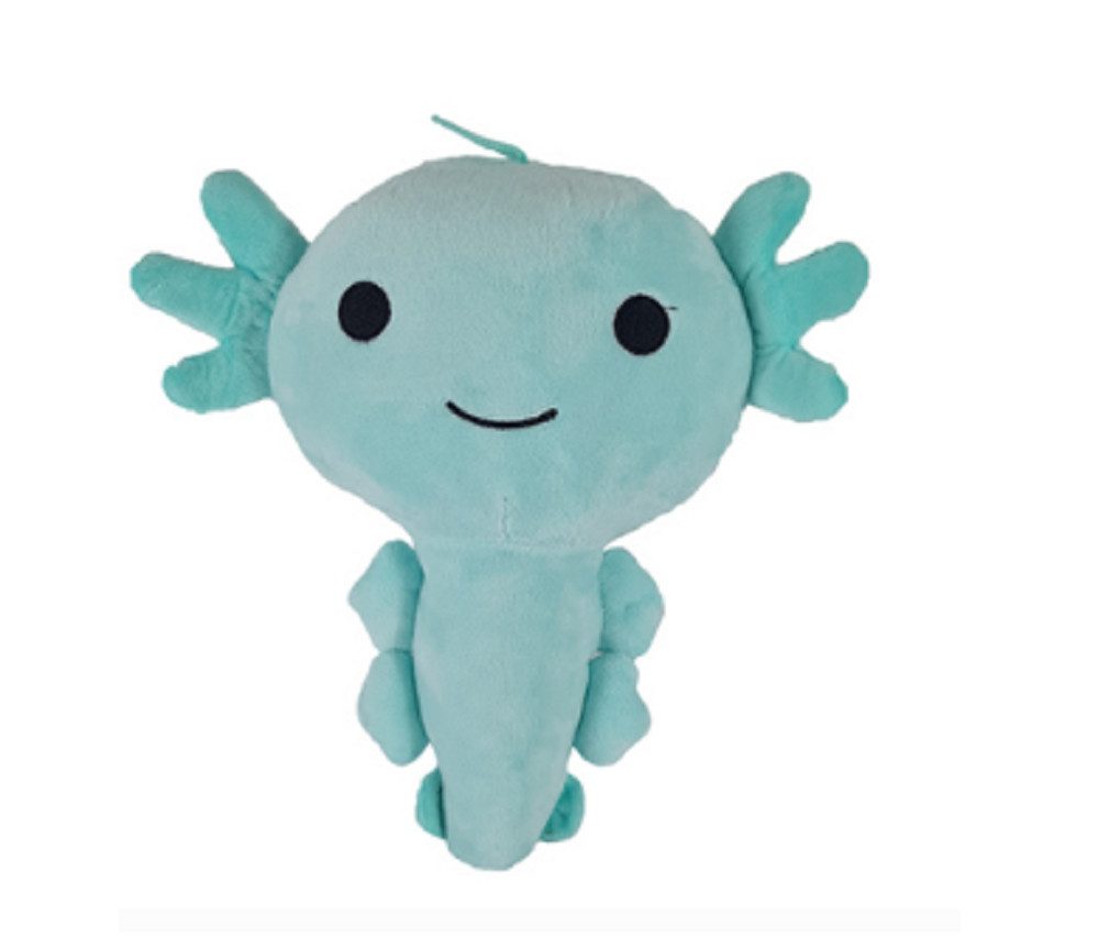 Kuscheltier Axolotl Kuscheltier Axolotl Plüschtier mint grün 30 cm