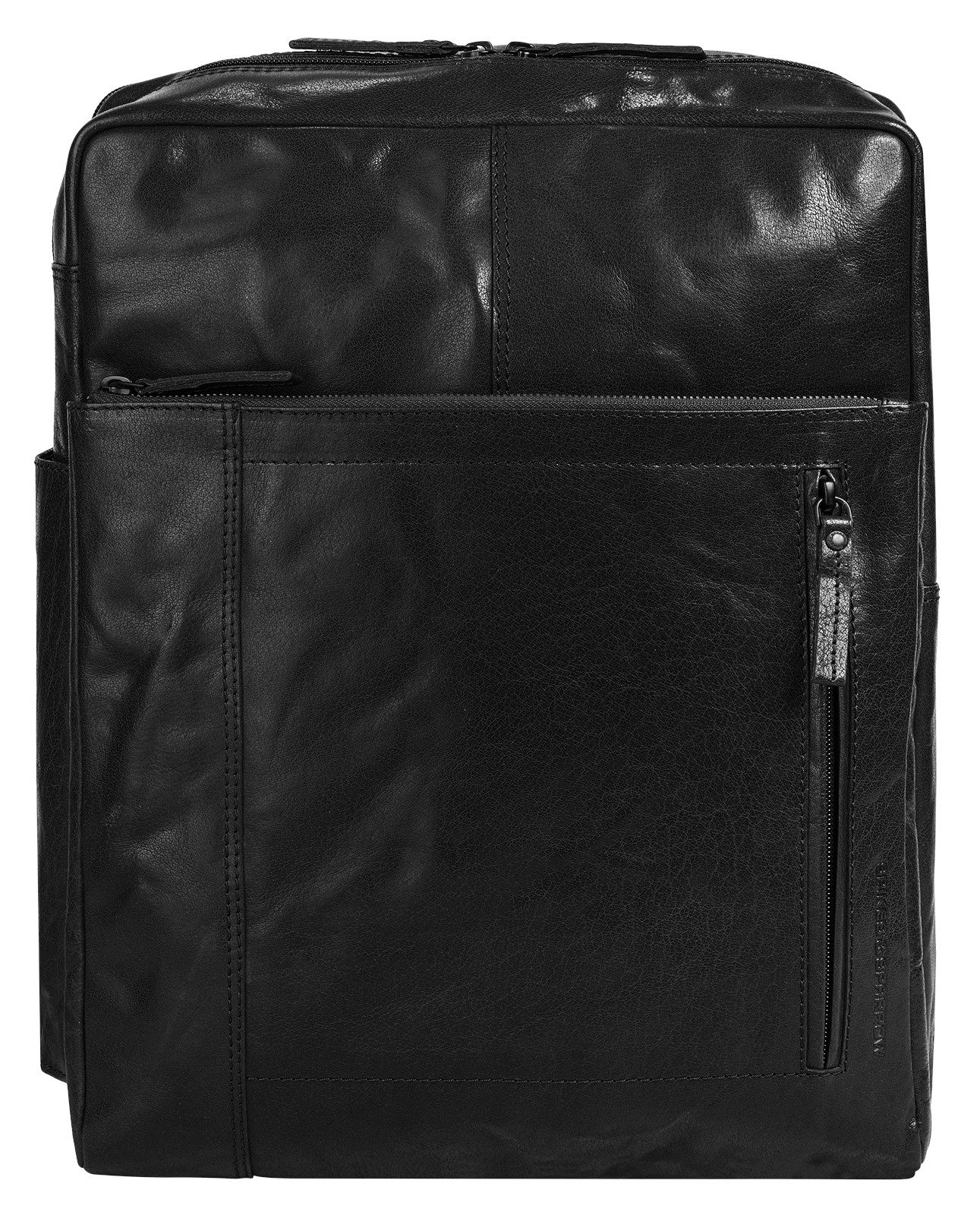 Spikes & Sparrow Laptoprucksack, echt Leder