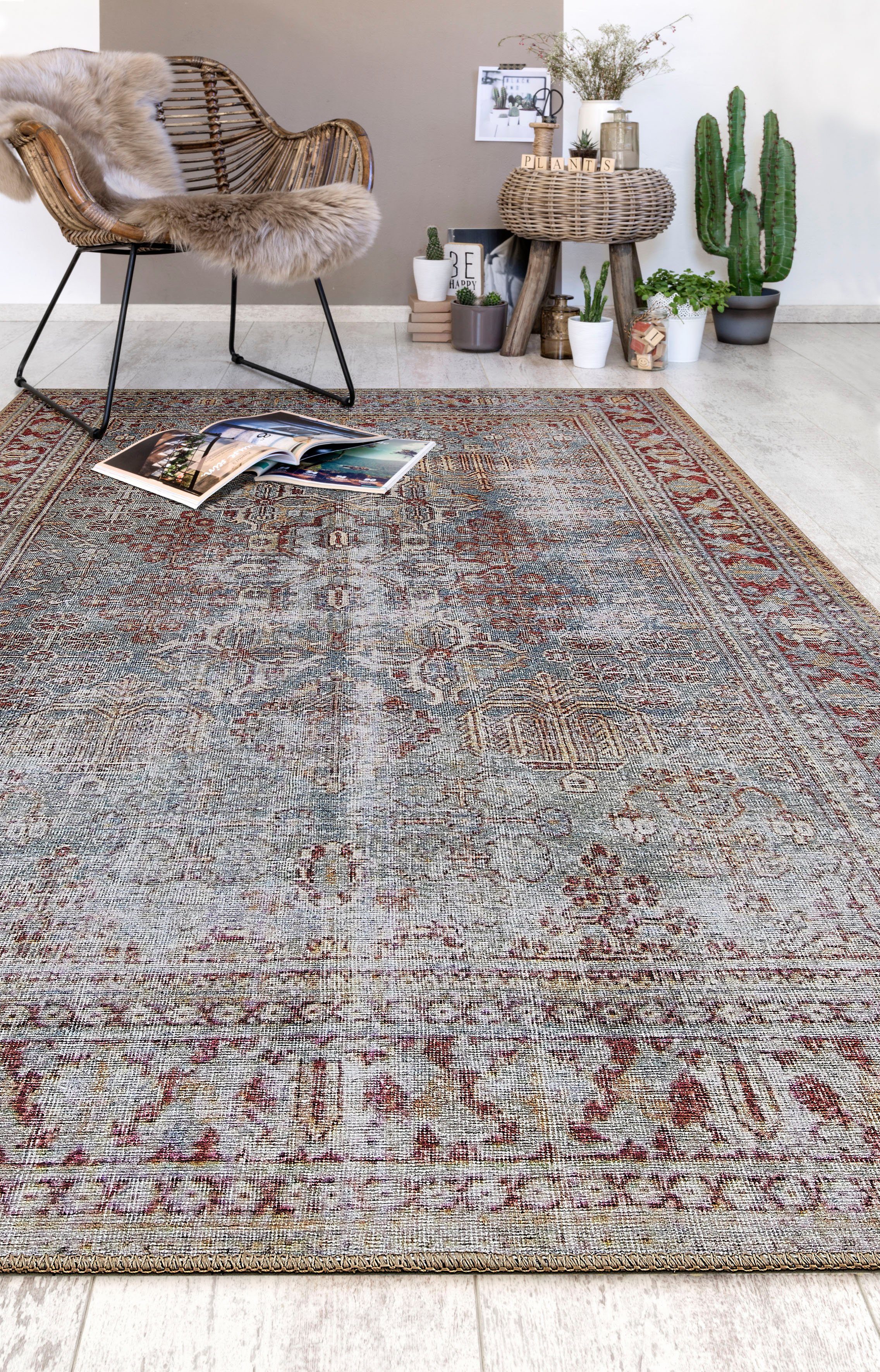 LUXOR living Teppich Lagerräumung, rechteckig, Höhe: günstig online kaufen