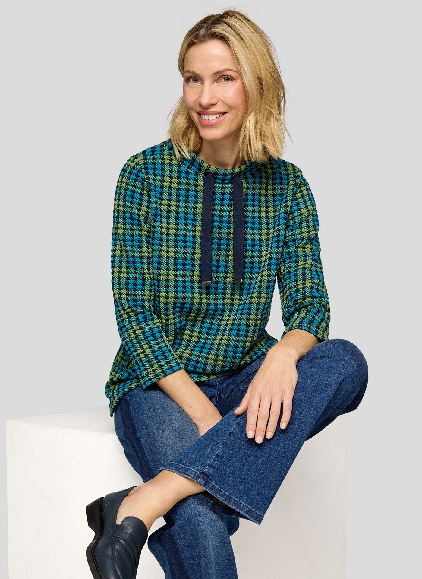 Rabe Print-Shirt Sweatshirt