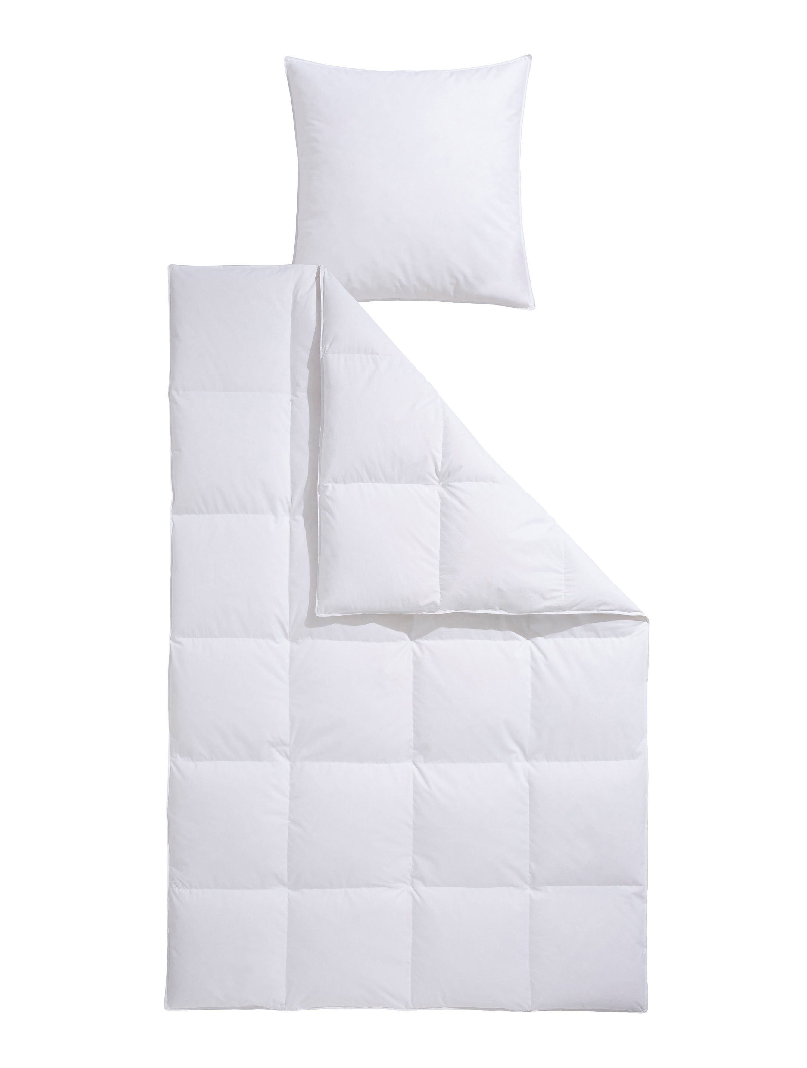 Älgdröm Daunenbettdecke + Federkissen Loftet, Bettdecke 135x200 cm, 155x220 günstig online kaufen