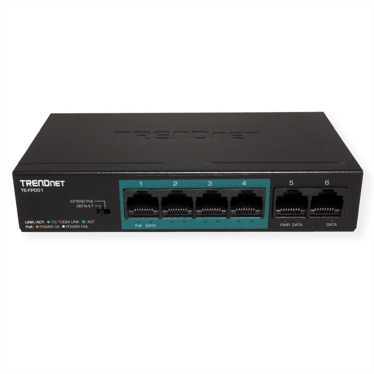 5-Port TE-FP051 PoE+ Ethernet Range Trendnet Long Fast Switch Netzwerk-Switch
