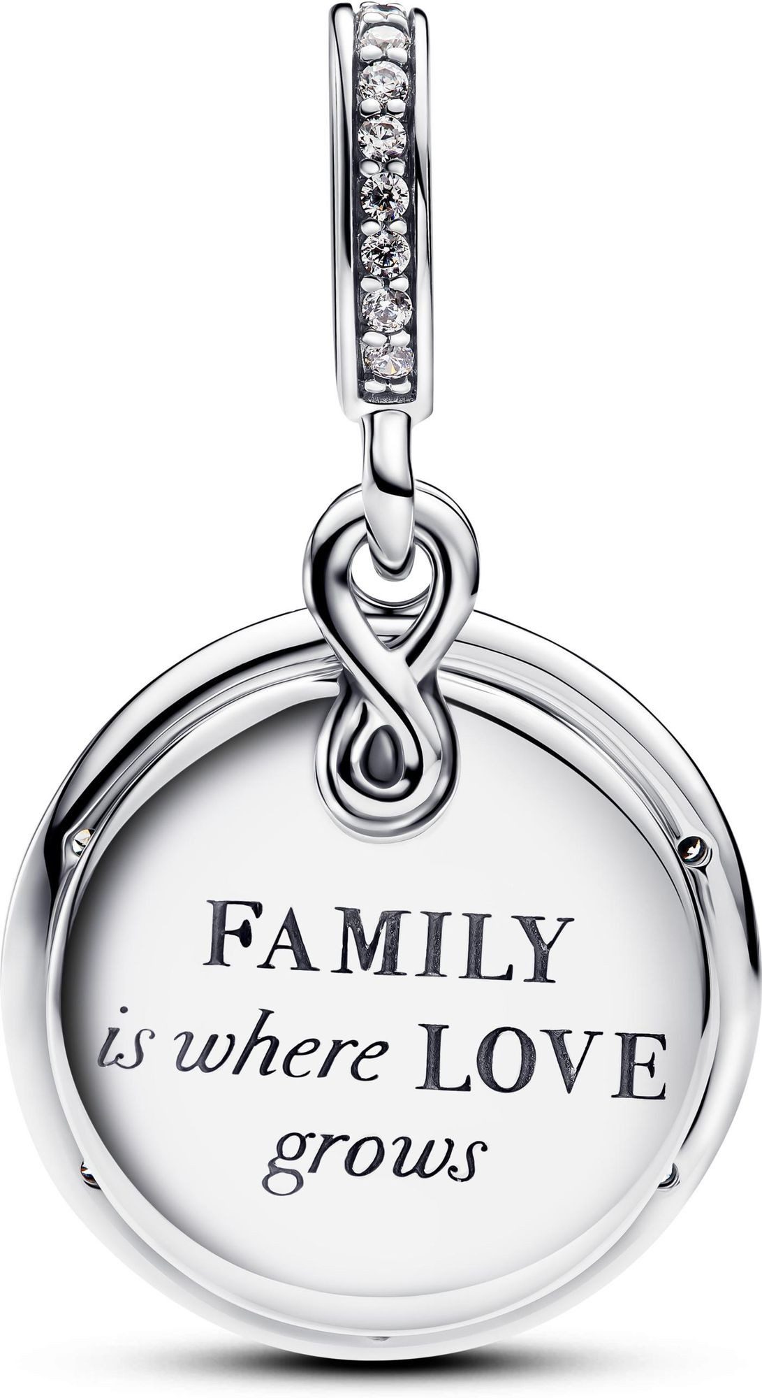 Pandora Kettenanhänger Pandora Sterling silver Enamel Cubic Zirconia Blue 7 günstig online kaufen