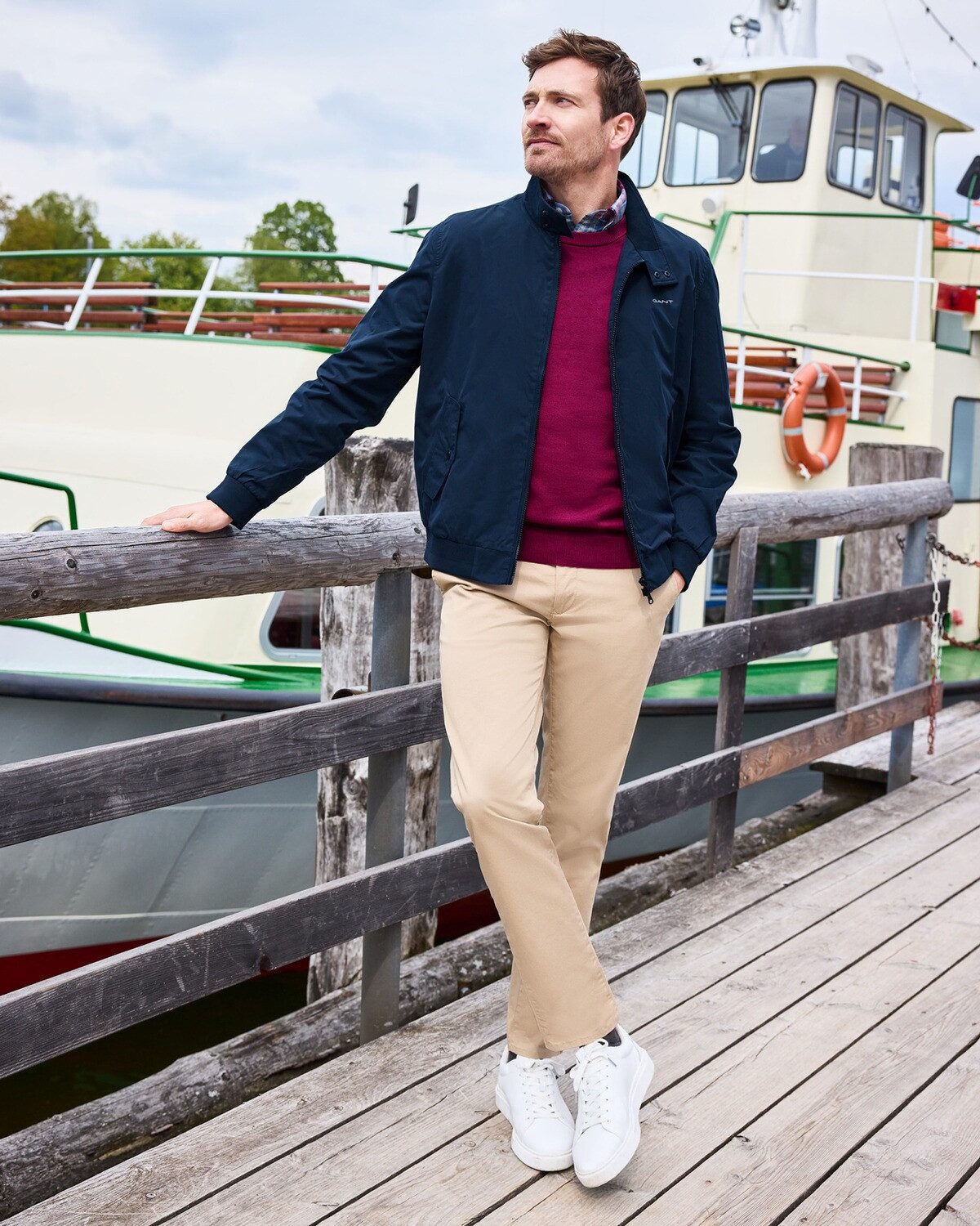 Gant Blouson Leichte Harrington Jacke günstig online kaufen