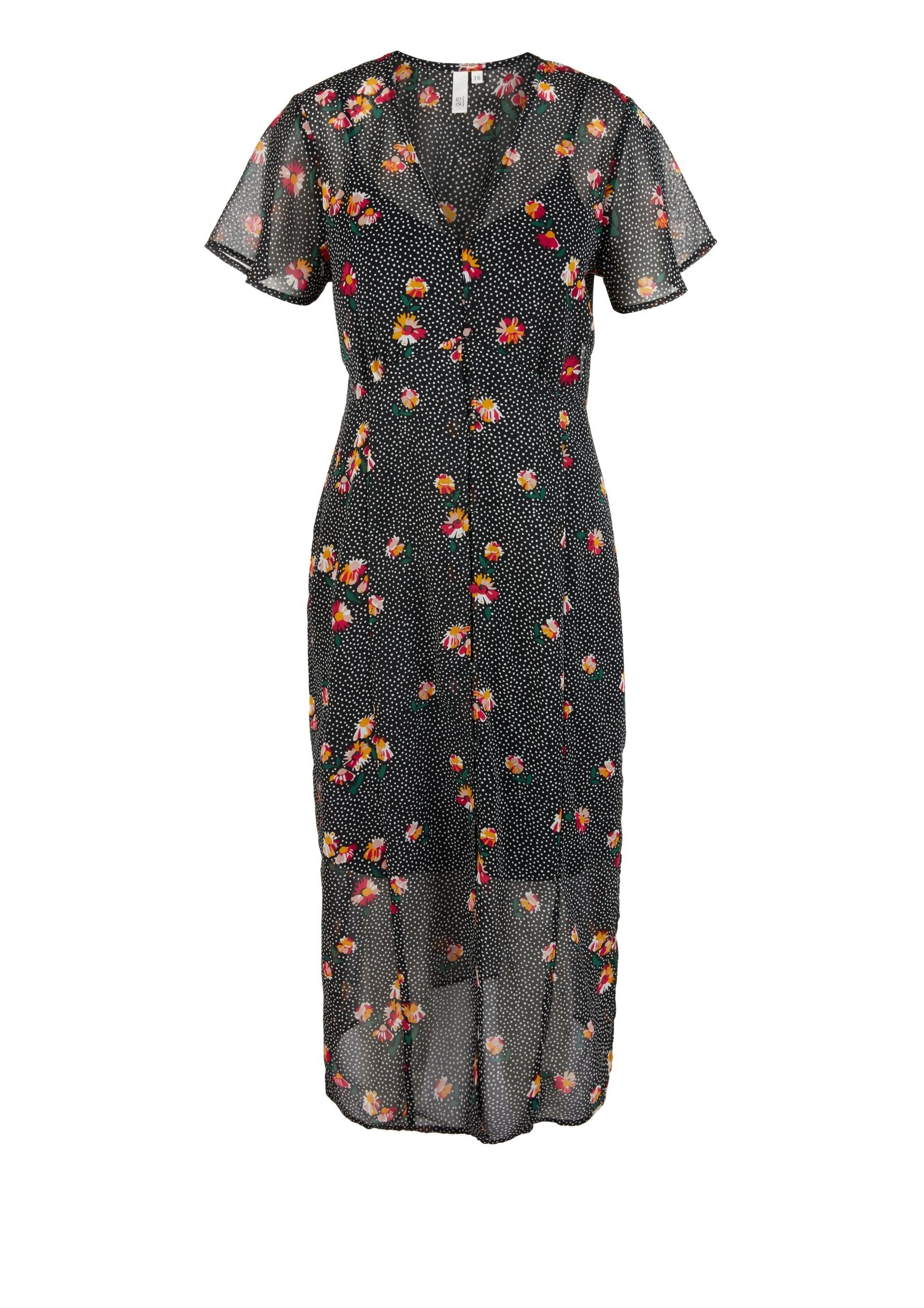 A-Linien-Kleid Kleid kurz