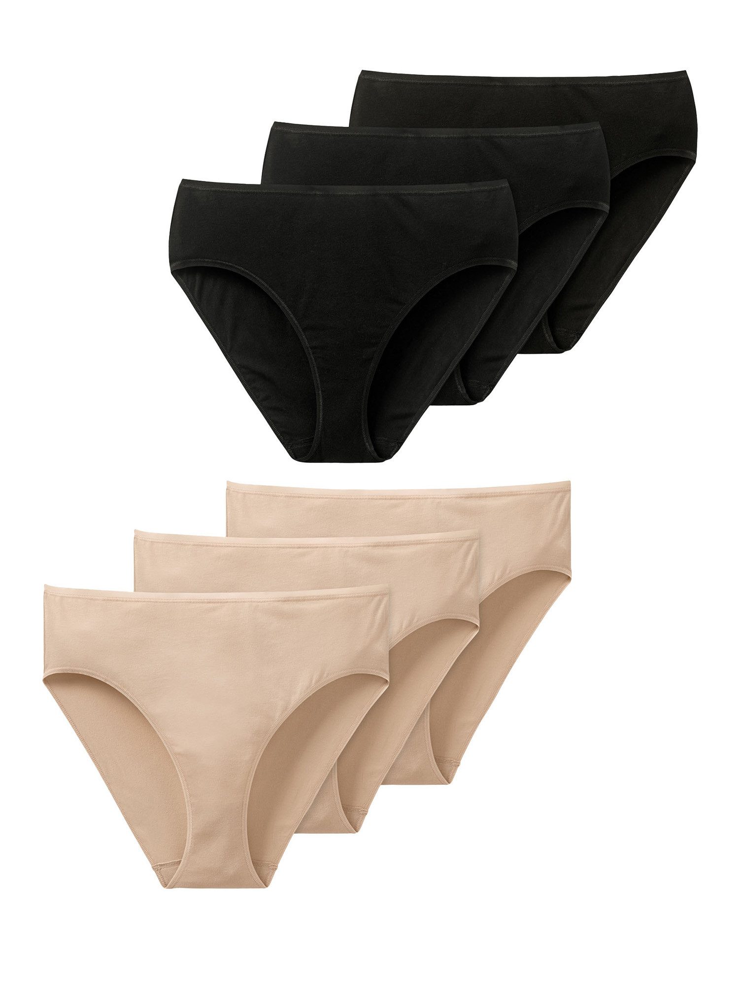 Schiesser Slip Essentials (6-St) unterhose unterwäsche basic