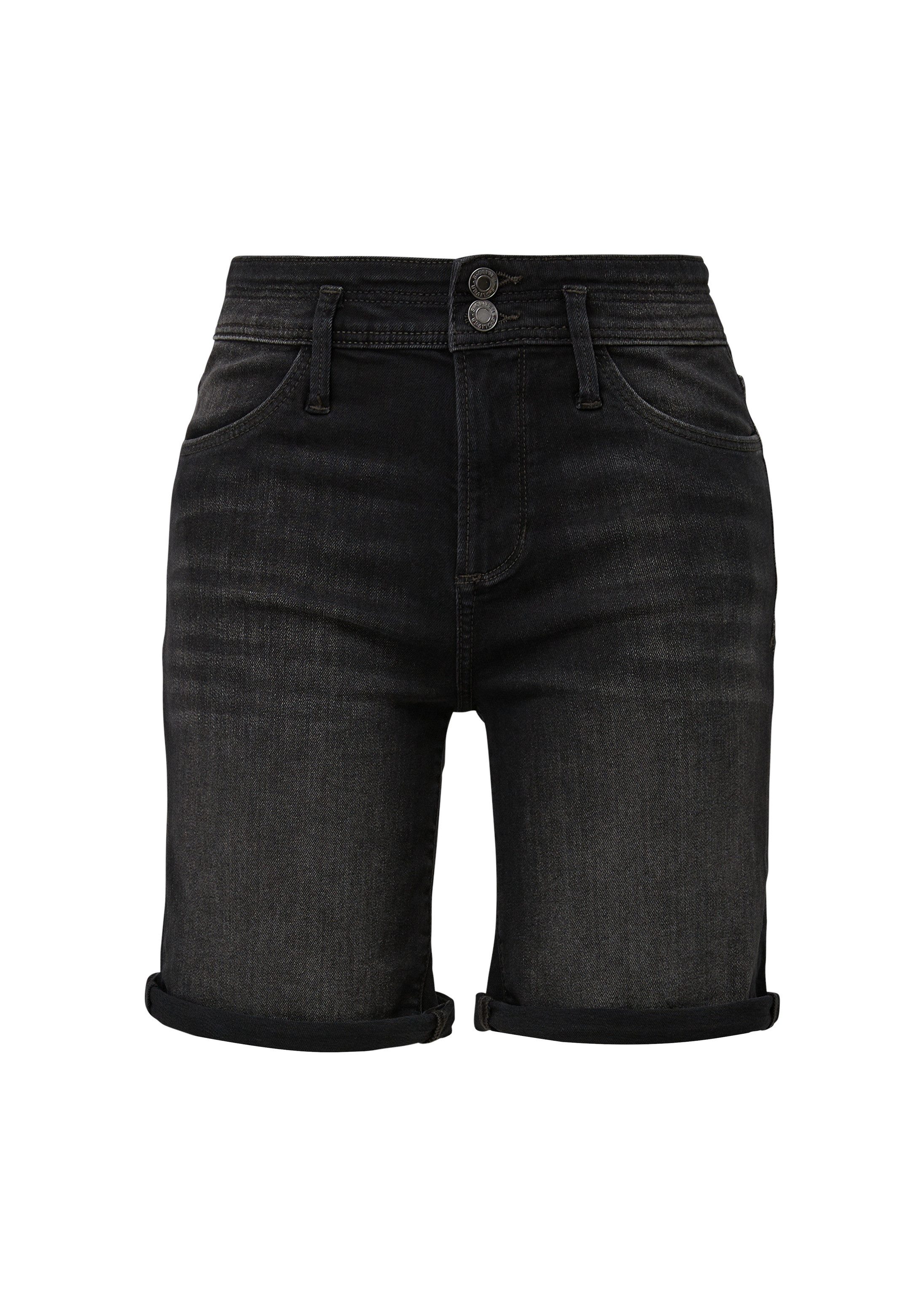 s.Oliver Jeansshorts Jeans-Hose BETSY Bermuda-Jeans Betsy / Slim Fit / Mid Rise / mit Waschung