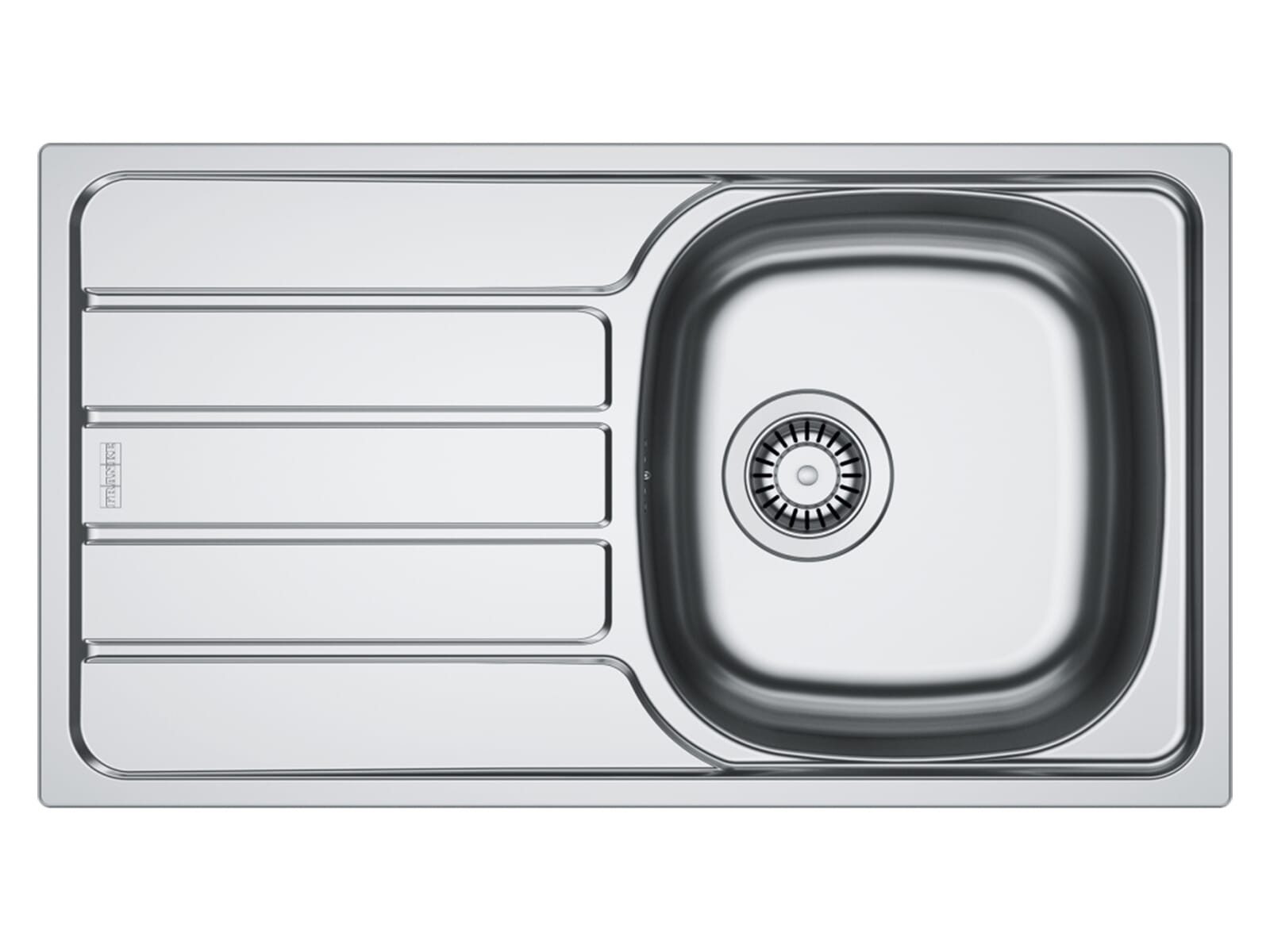FRANKE Edelstahlspüle, rechteckig, 78/44 cm, (1 St)