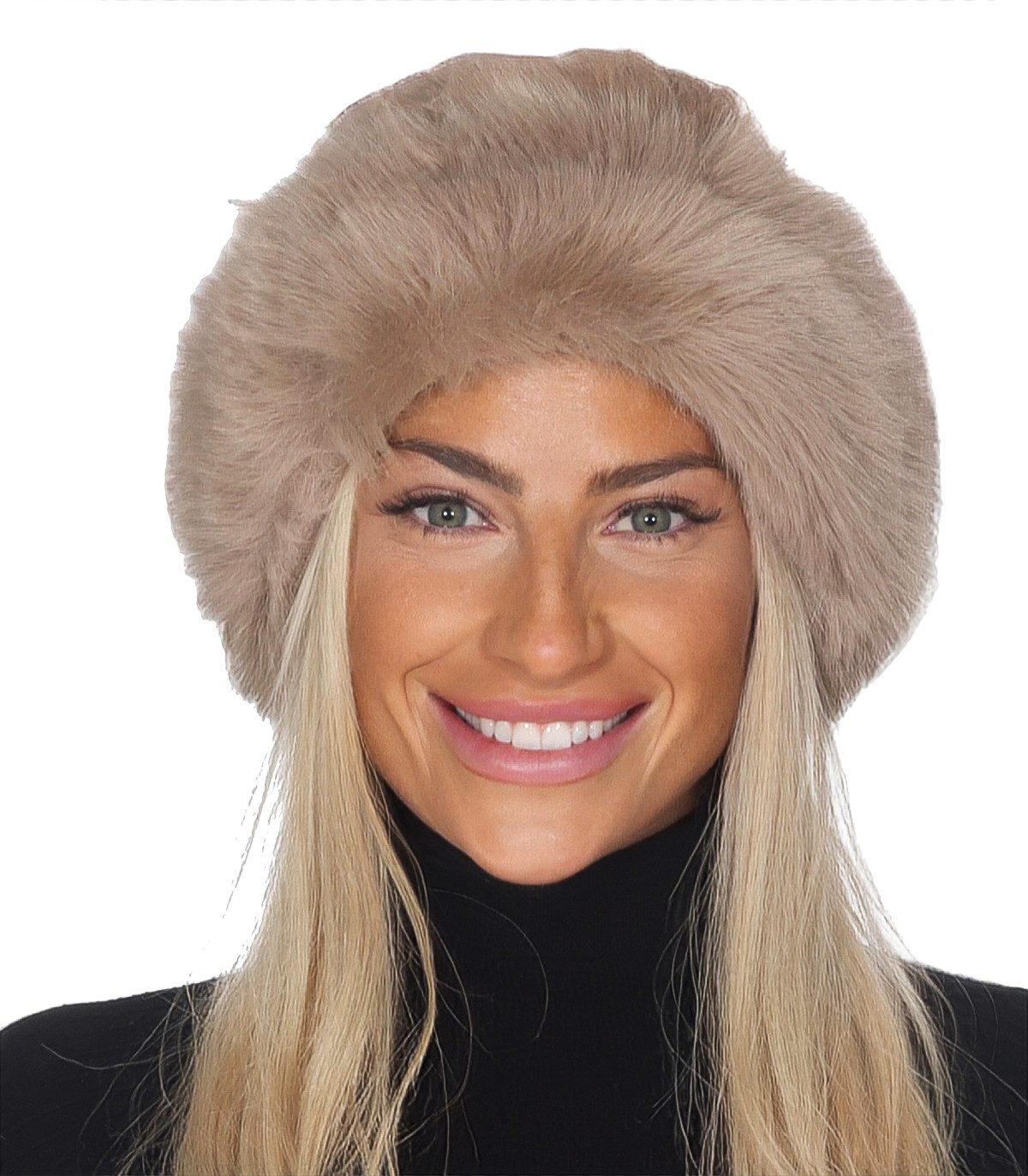 simaranda Fellimitatmützen Damen Mütze 601 Braun günstig online kaufen