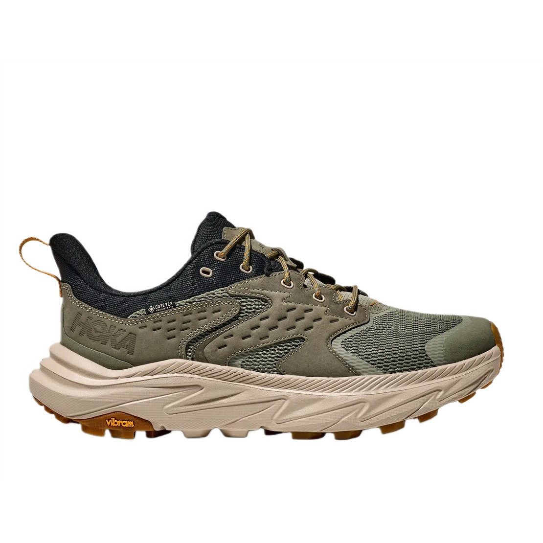 Hoka One One Wanderschuhe Anacapa 2 Low GTX (Nubukleder, wasserdicht) grün günstig online kaufen