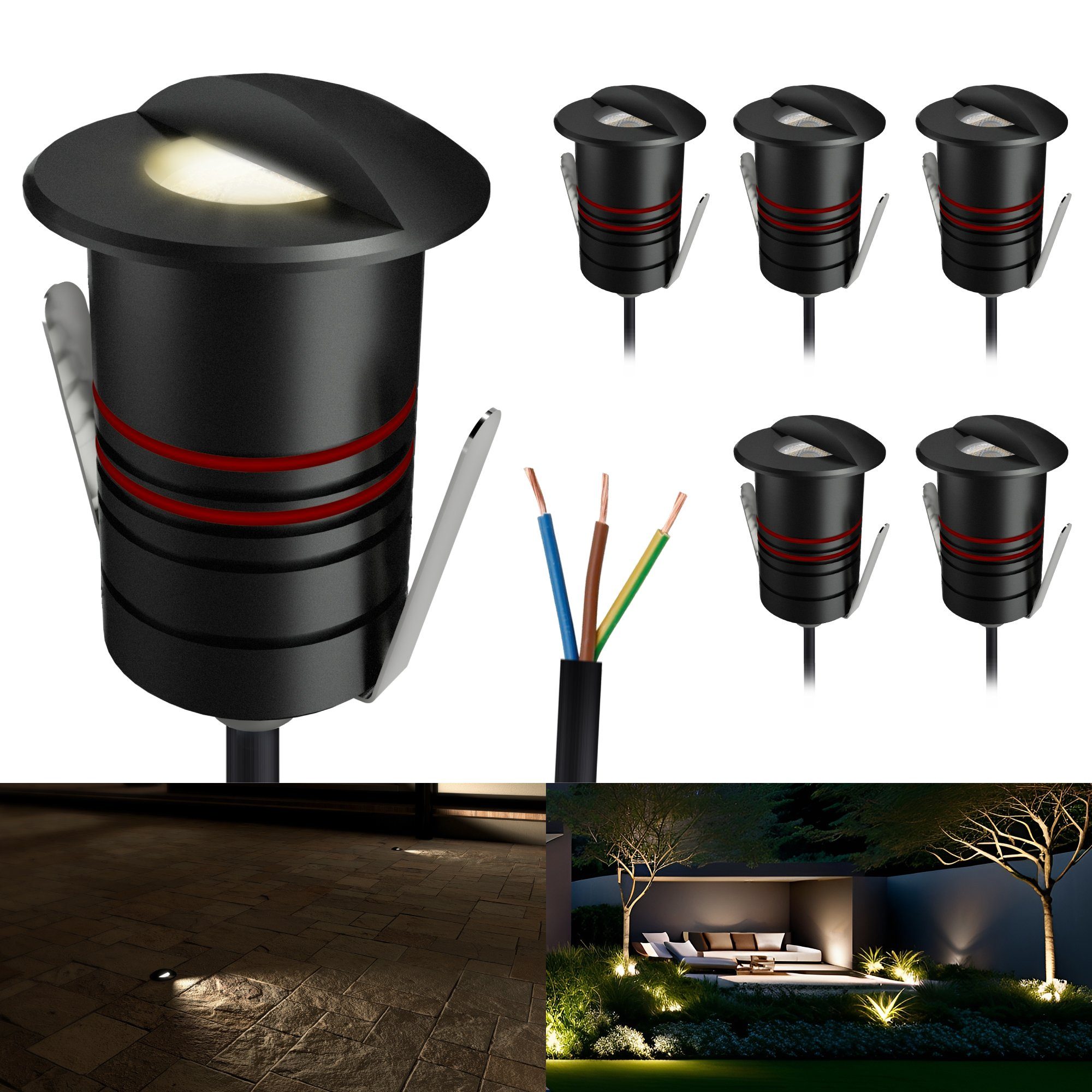 SSC-LUXon LED Gartenstrahler JAVO LED Bodenstrahler günstig online kaufen