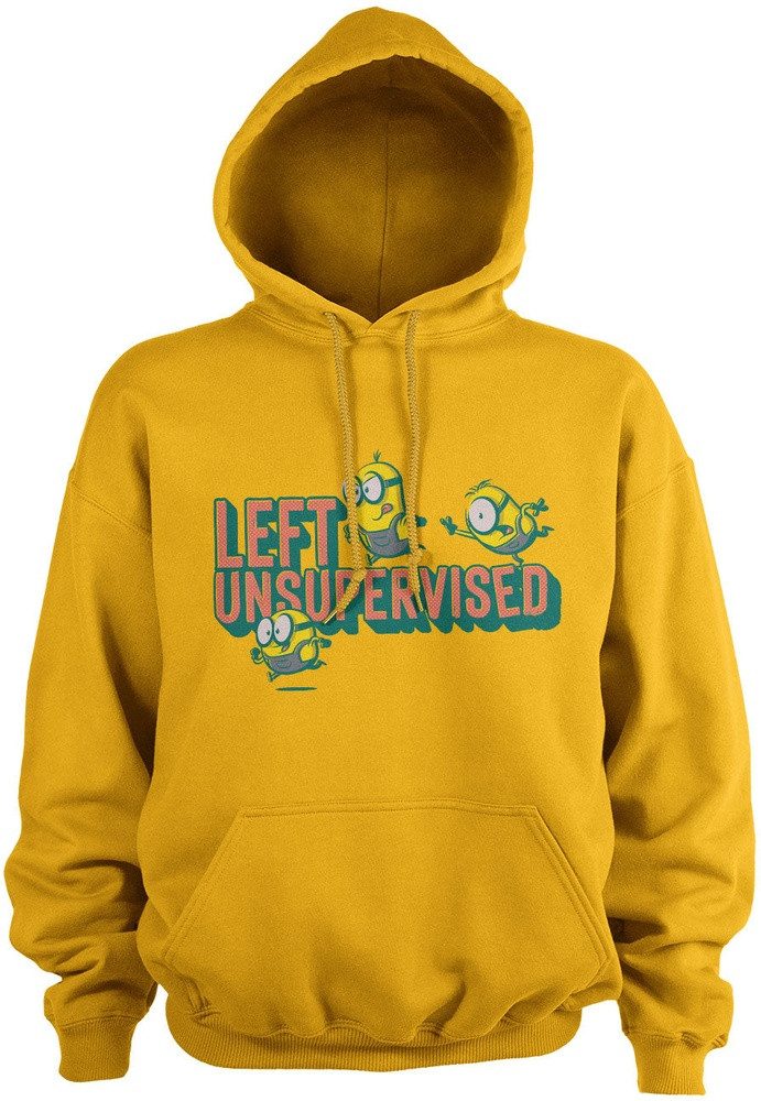 Minions Hoodie Minions Left Unsupervised Hoodie