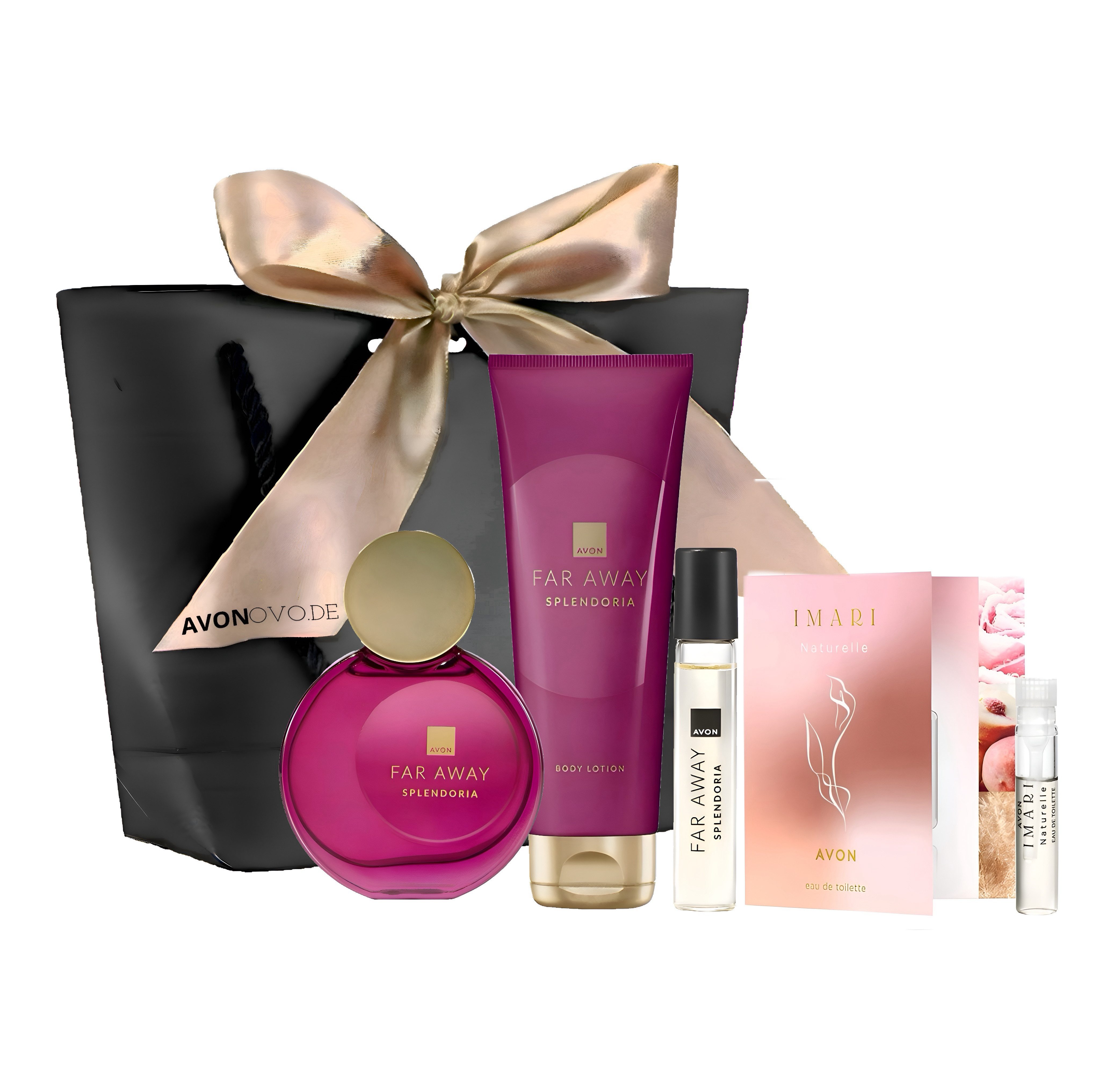 Eau de Parfum FAR AWAY SPLENDORIA 50ml, Körperlotion 125ml, Taschenspray 10ml