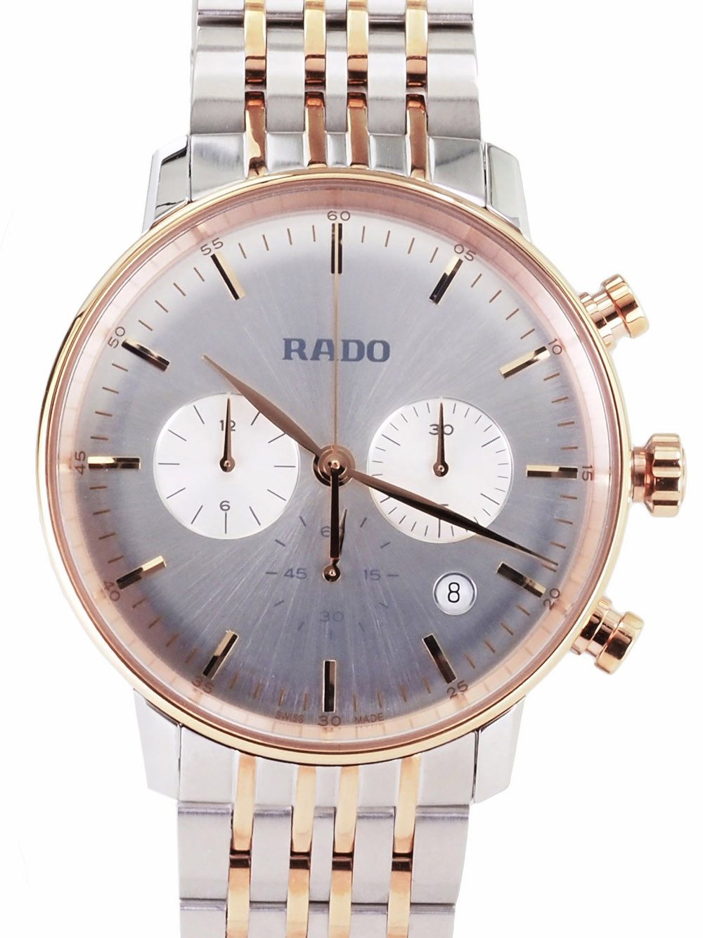 Rado Chronograph Herren Uhr Coupole Classic Chronograph R22910153 Swiss Made Ø 42 mm