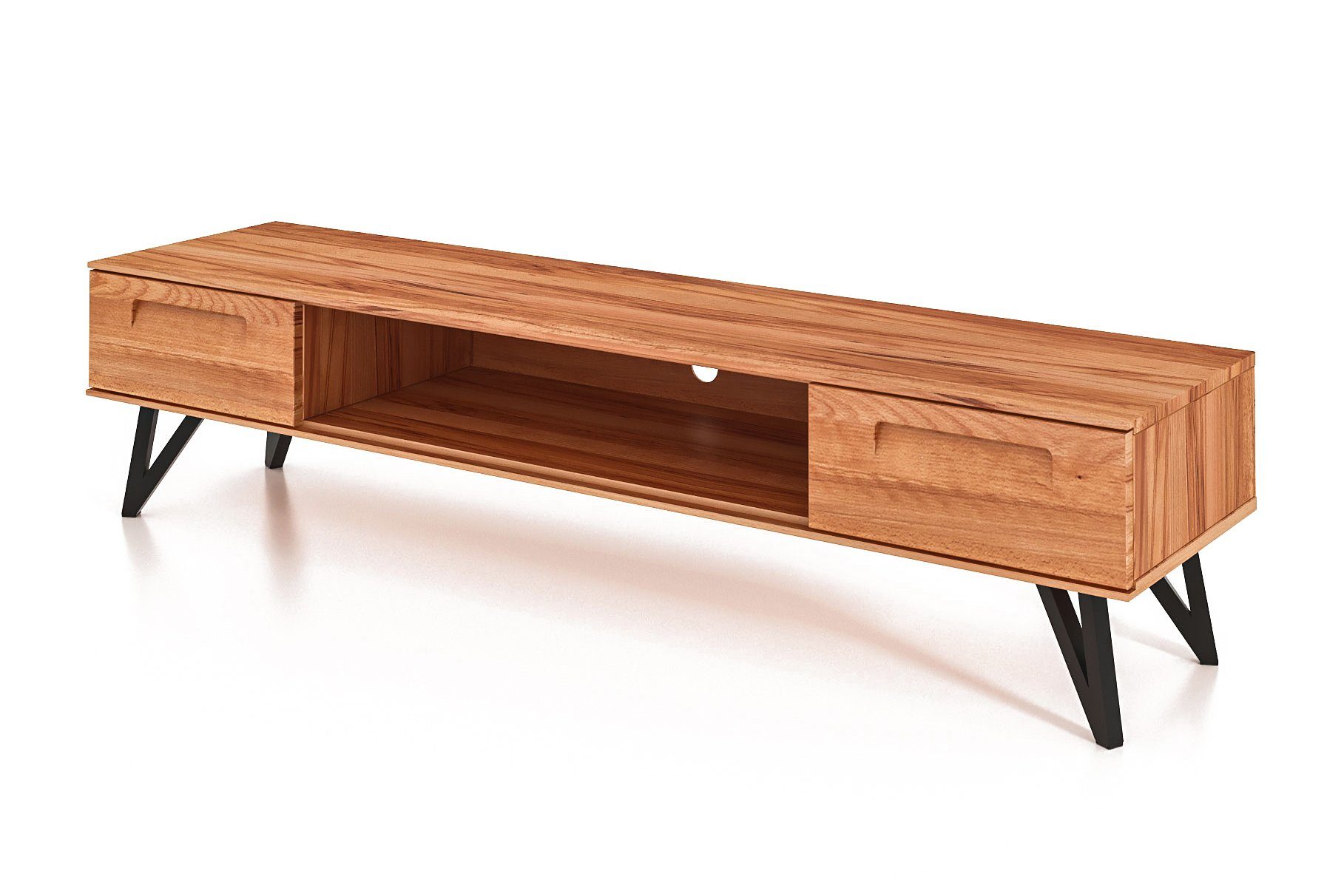 byoak TV-Schrank GOLO aus Massivholz, Naturgeölt