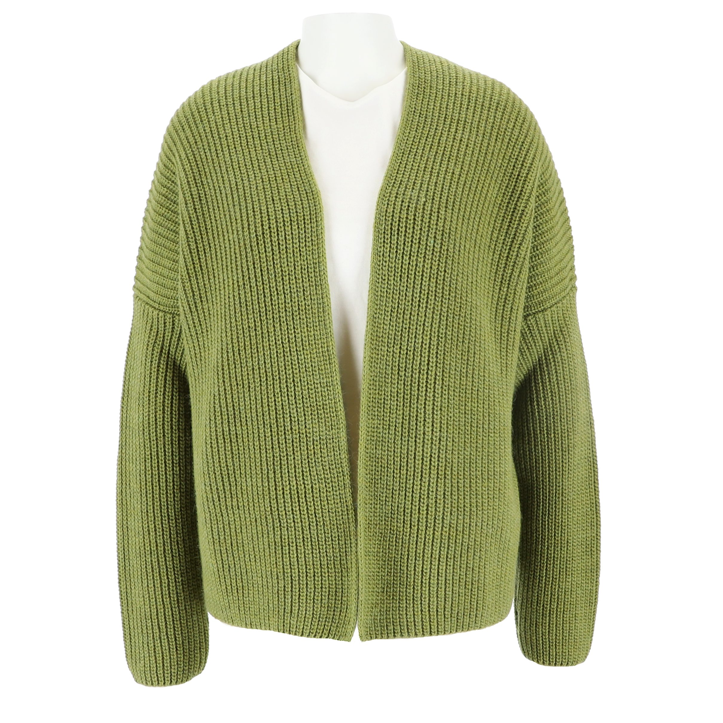 halsüberkopf Accessoires Strickjacke vorne offen aus hochwertigem Wollmix! günstig online kaufen