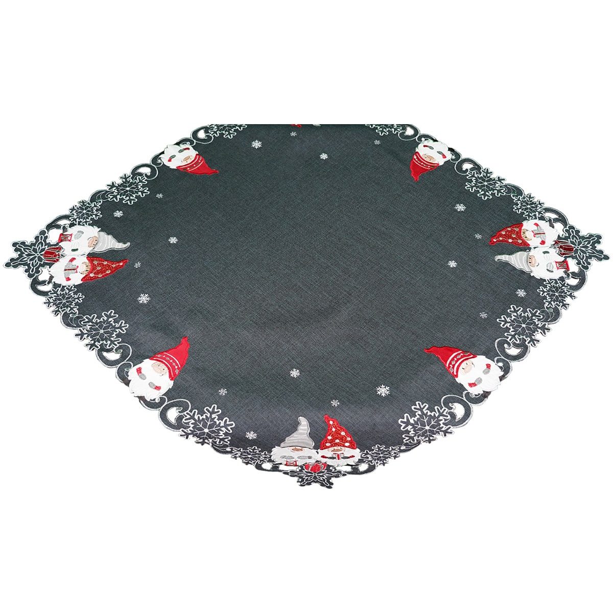 matches21 HOME & HOBBY Tischdecke Tischdecke AMIRA Weihnachten Wichtel Poly günstig online kaufen