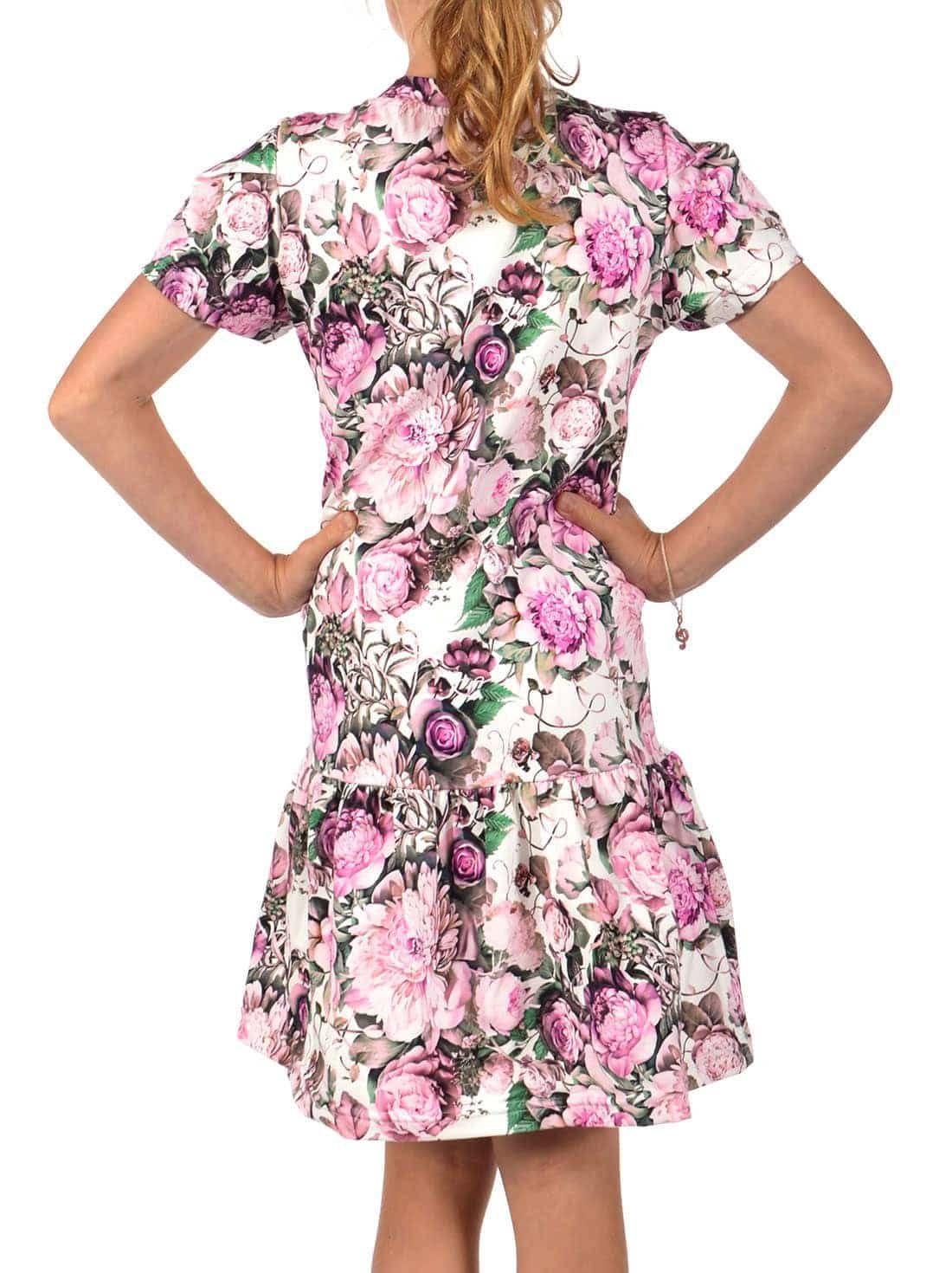KMISSO Sommerkleid Mädchen Kleid mit Kräuselfaltenrock Rosa tragen (1-tlg) 30367 bequem zu